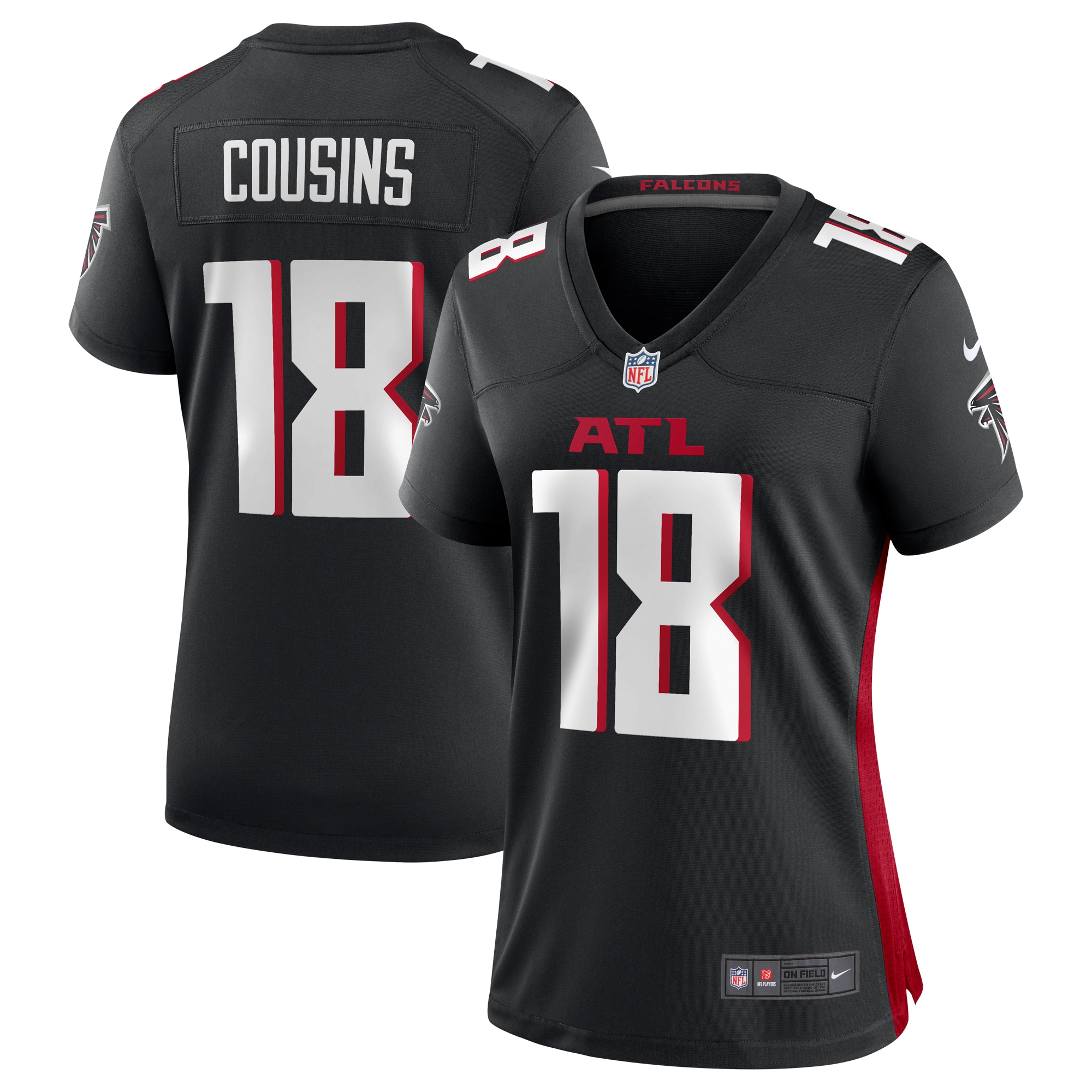 Kirk Cousins Atlanta Falcons Game Jersey - Women's