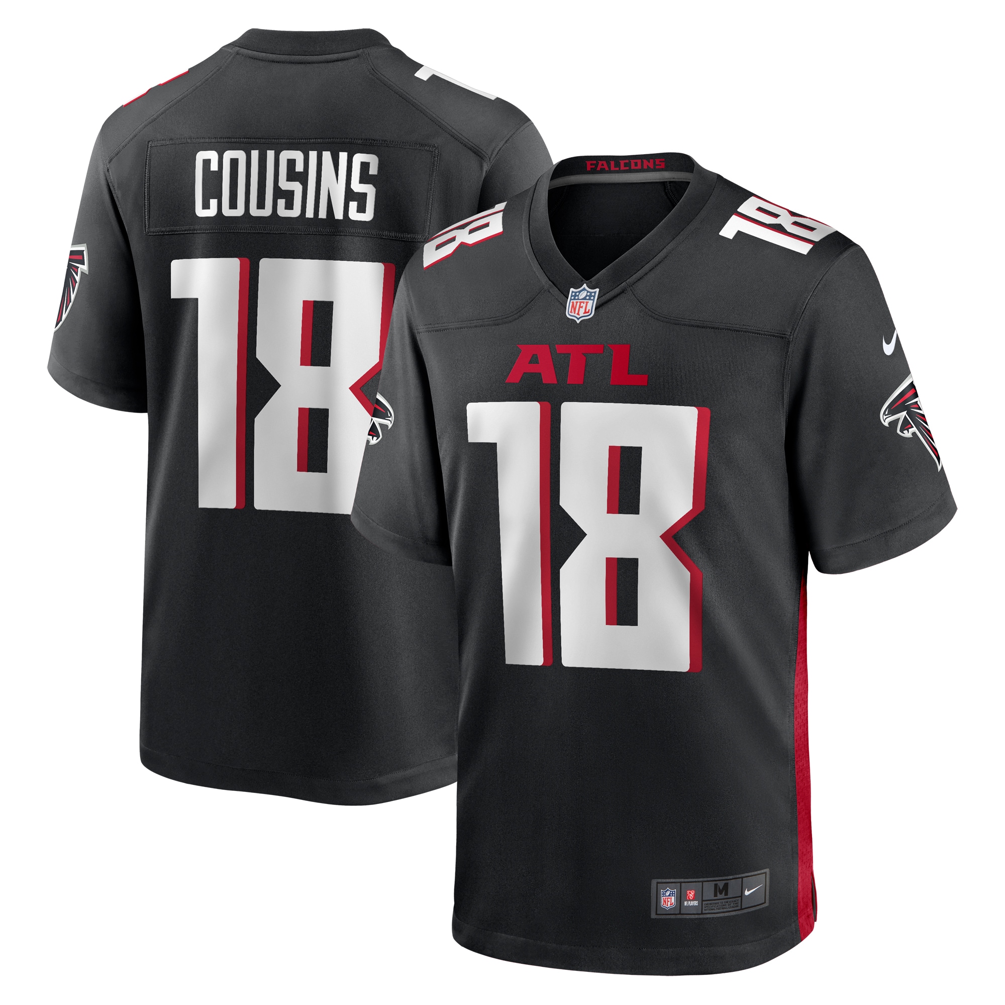 Kirk Cousins Atlanta Falcons Game Jersey - Youth