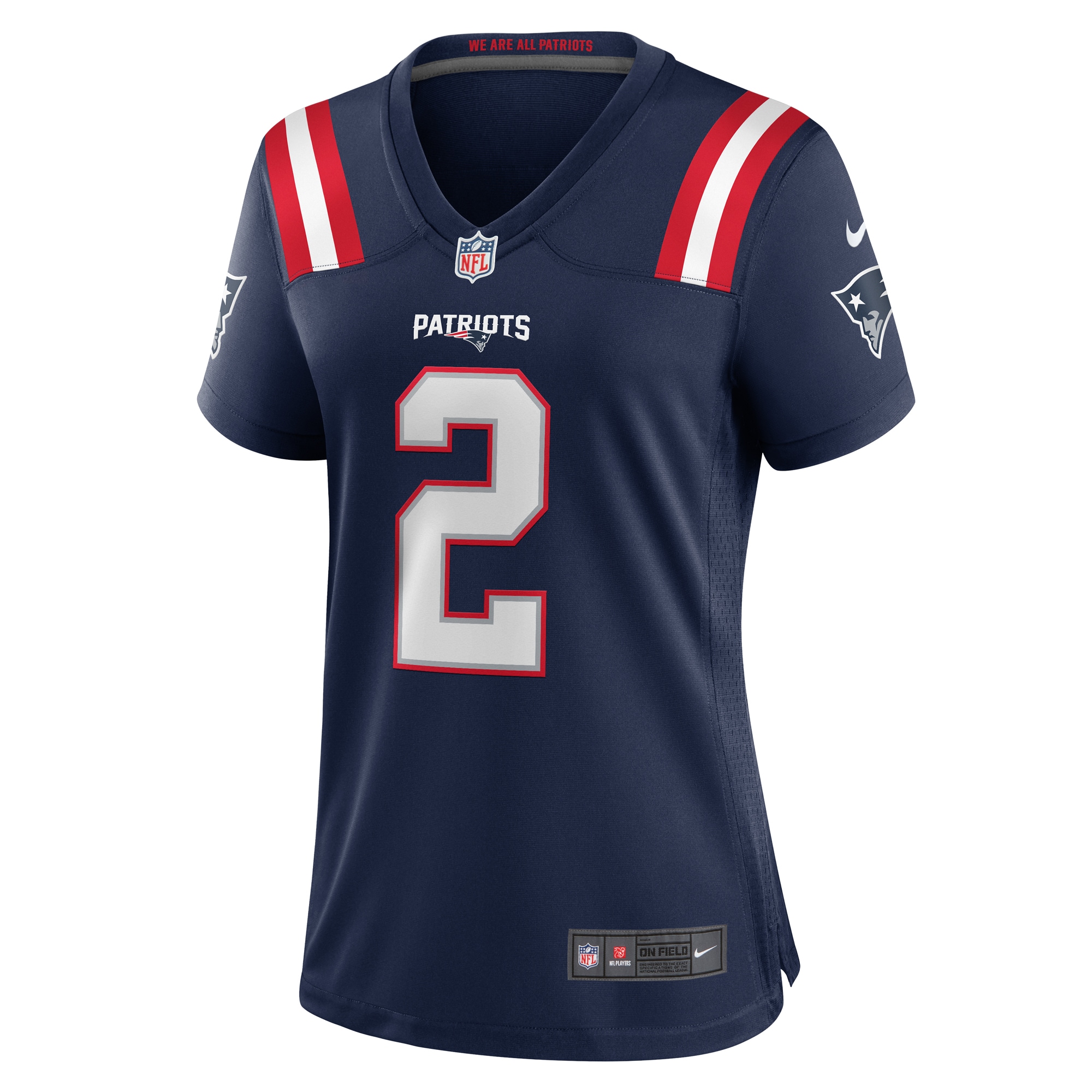 Alternative view of K.J. Osborn New England Patriots Game Jersey - Women's