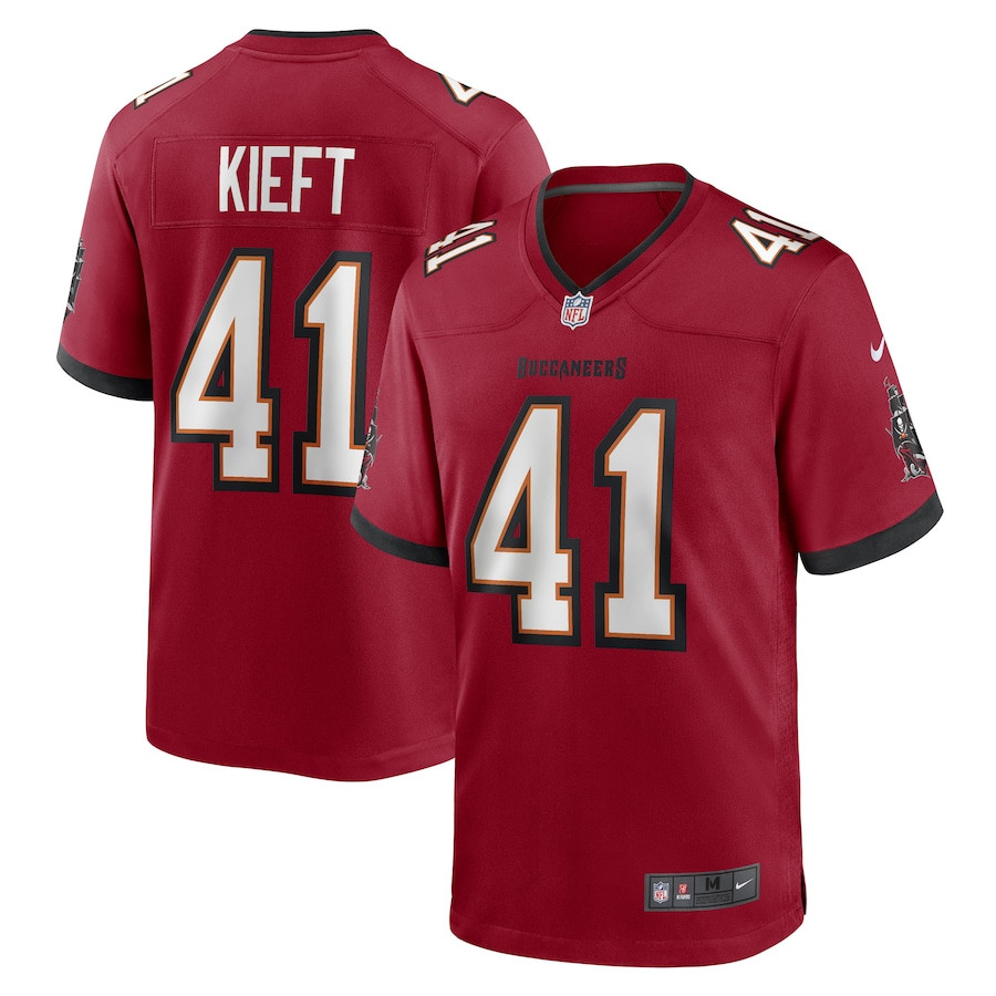 Ko Kieft #41 Tampa Bay Buccaneers Game Jersey - Men's | Red