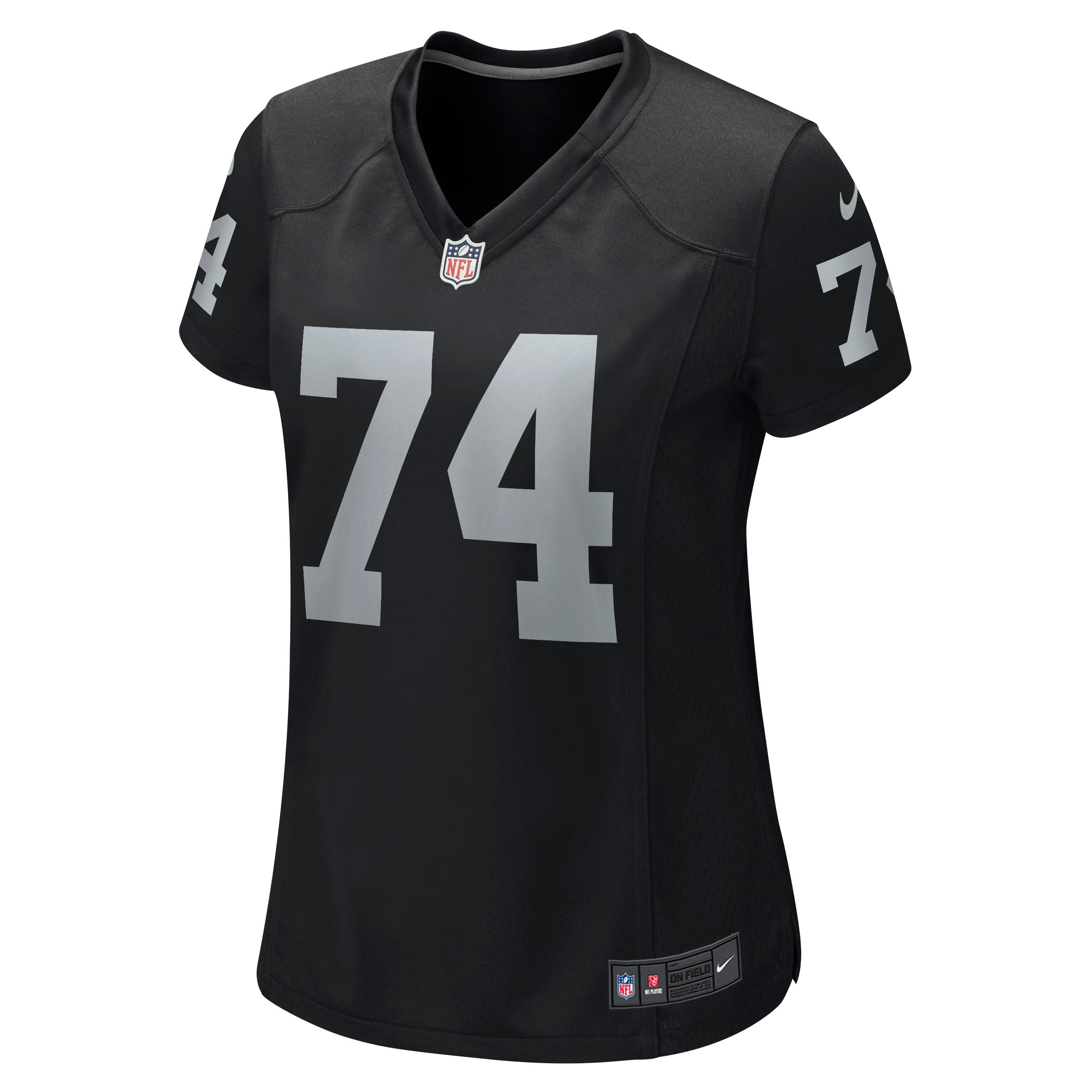 Alternative view of Kolton Miller Las Vegas Raiders Game Jersey - Women's