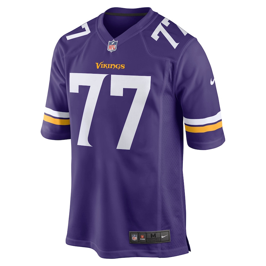 Alternative view of Korey Stringer #77 Minnesota Vikings Game Jersey - Men's | Purple