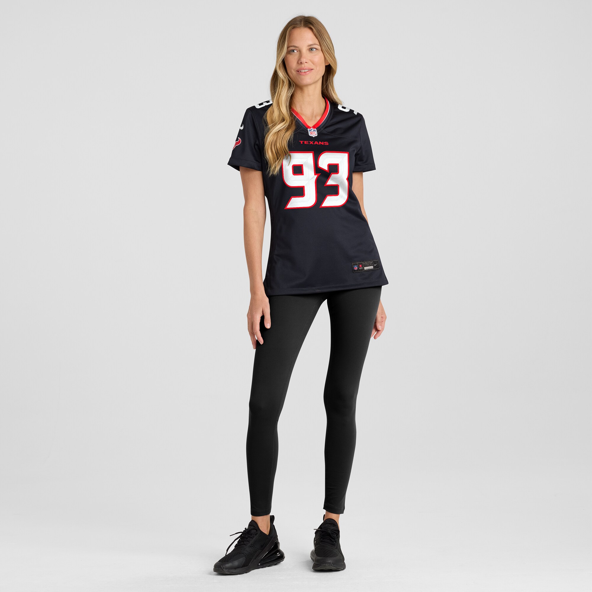 Kurt Hinish Houston Texans Game Jersey - Women's - Image 4