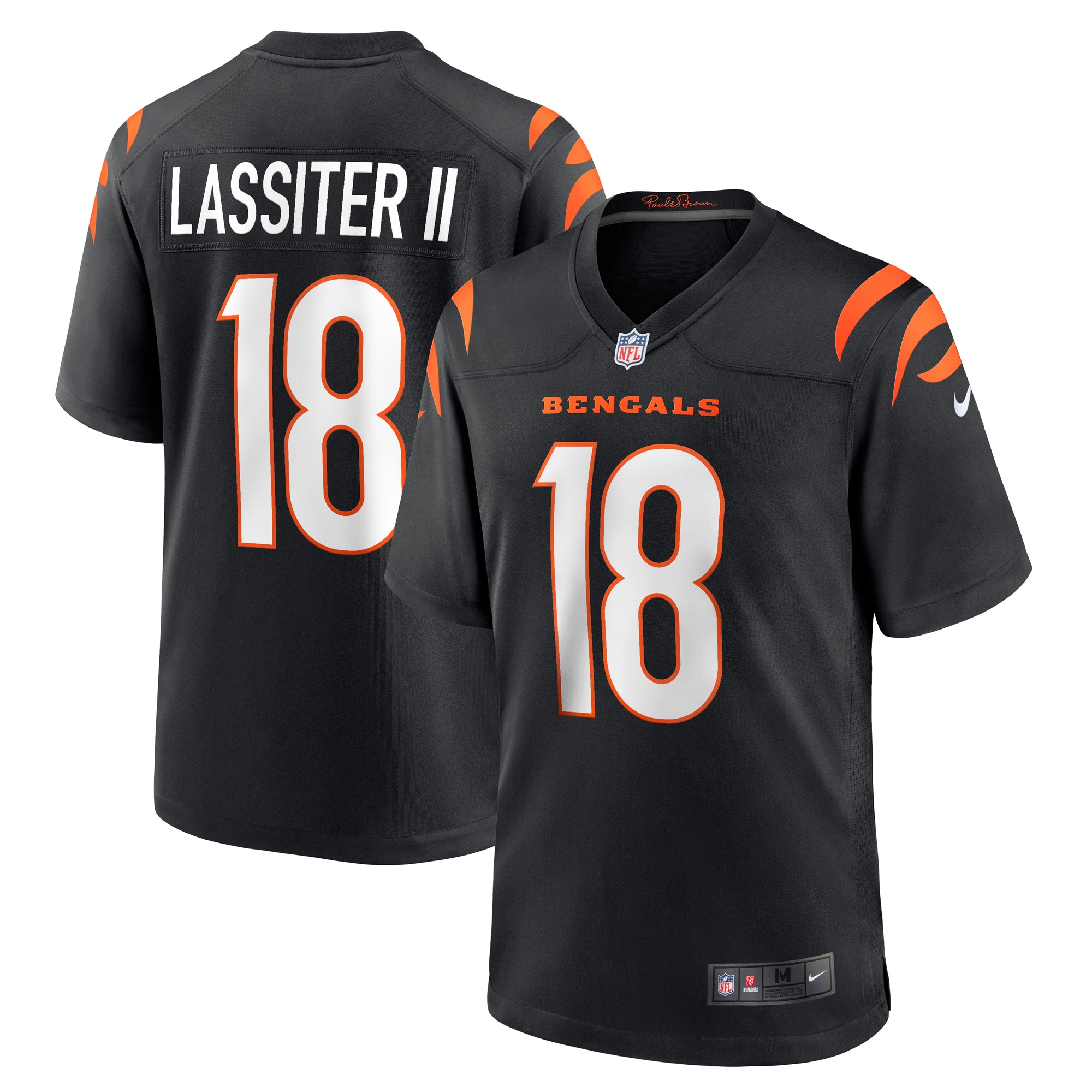 Kwamie Lassiter II Cincinnati Bengals Game Jersey - Men's