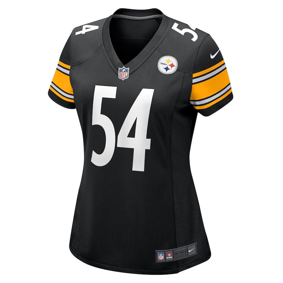 Alternative view of Kwon Alexander #54 Pittsburgh Steelers Game Jersey - Women's | Black