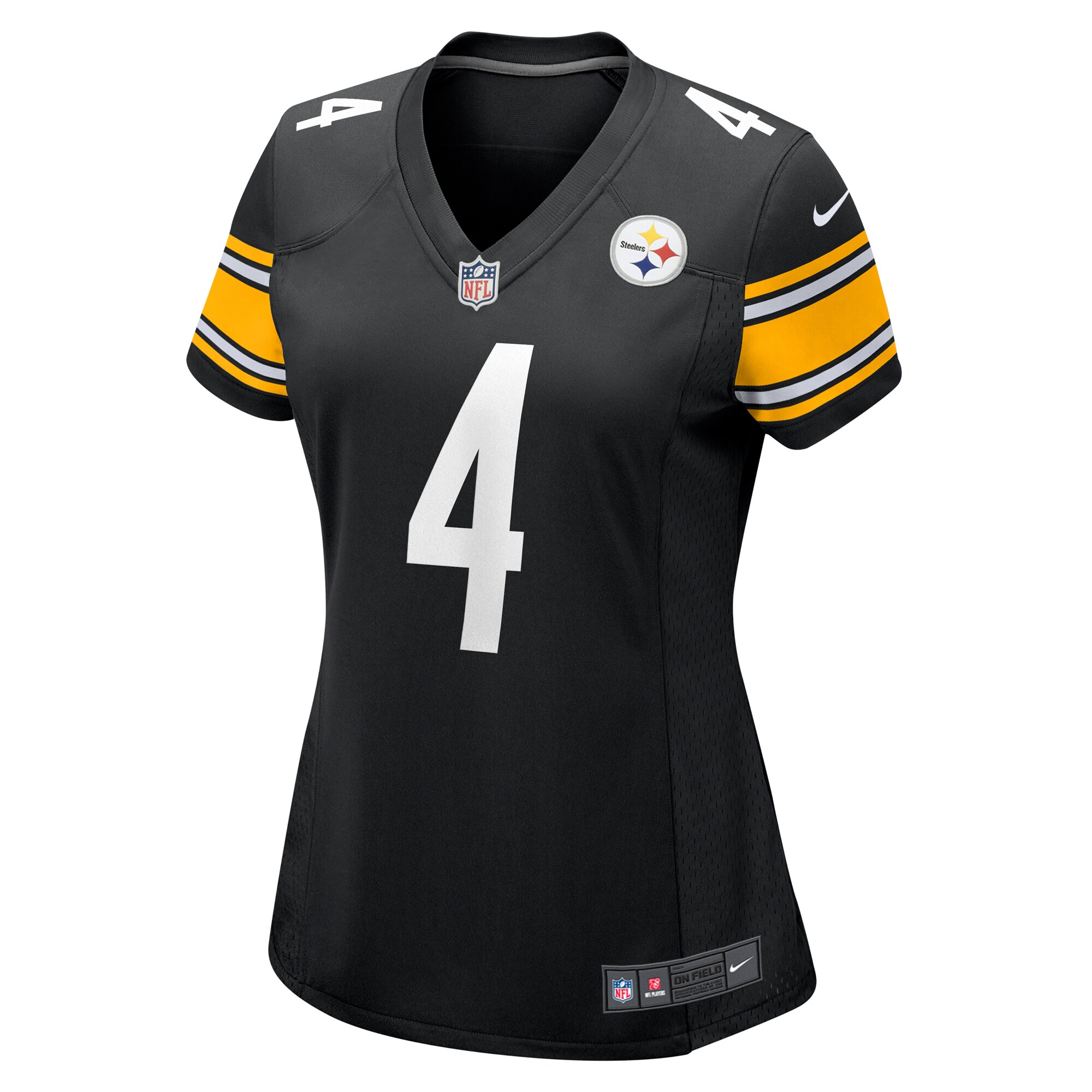 Alternative view of Kyle Allen Pittsburgh Steelers Game Jersey - Women's