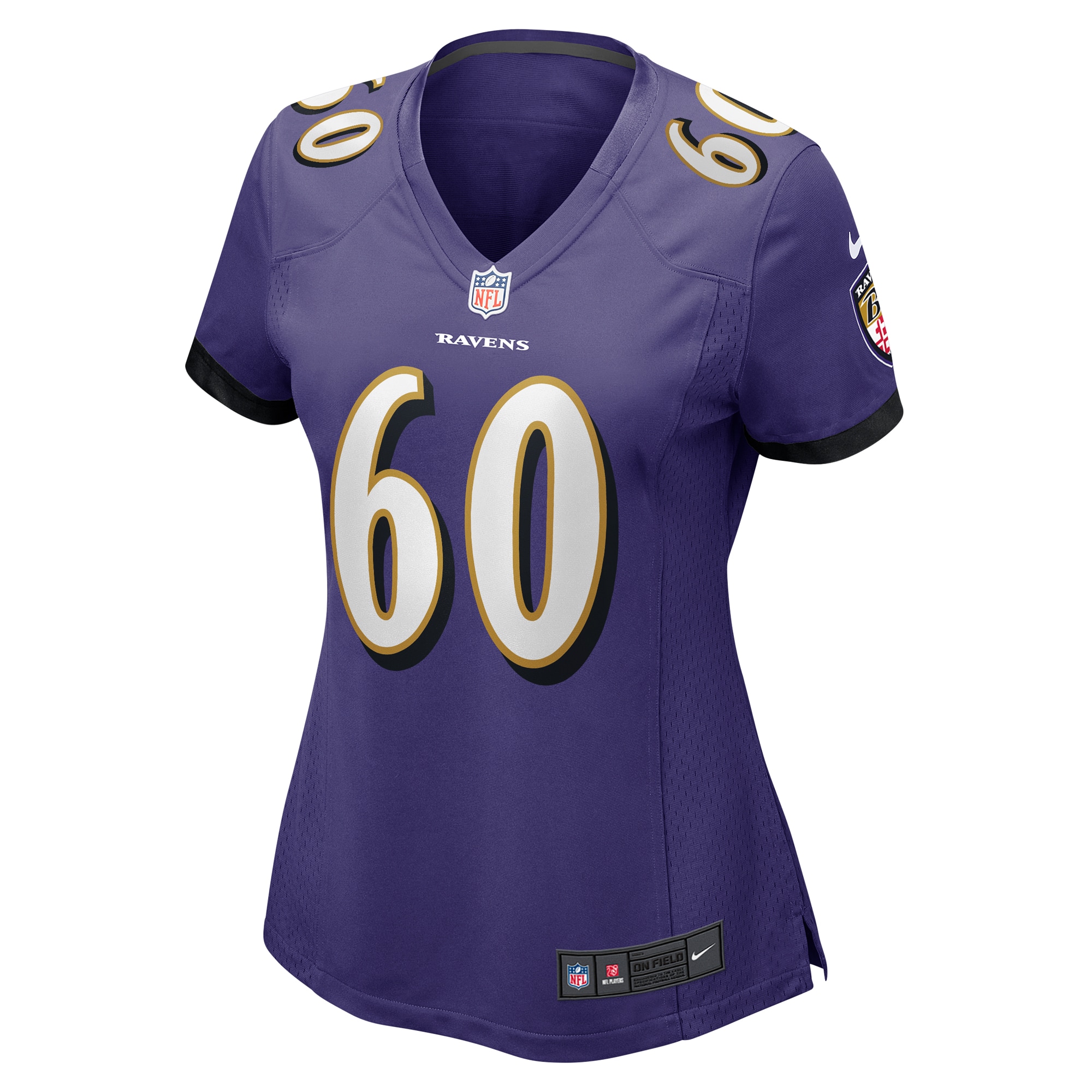 Alternative view of Kyle Fuller Baltimore Ravens Game Jersey - Women's