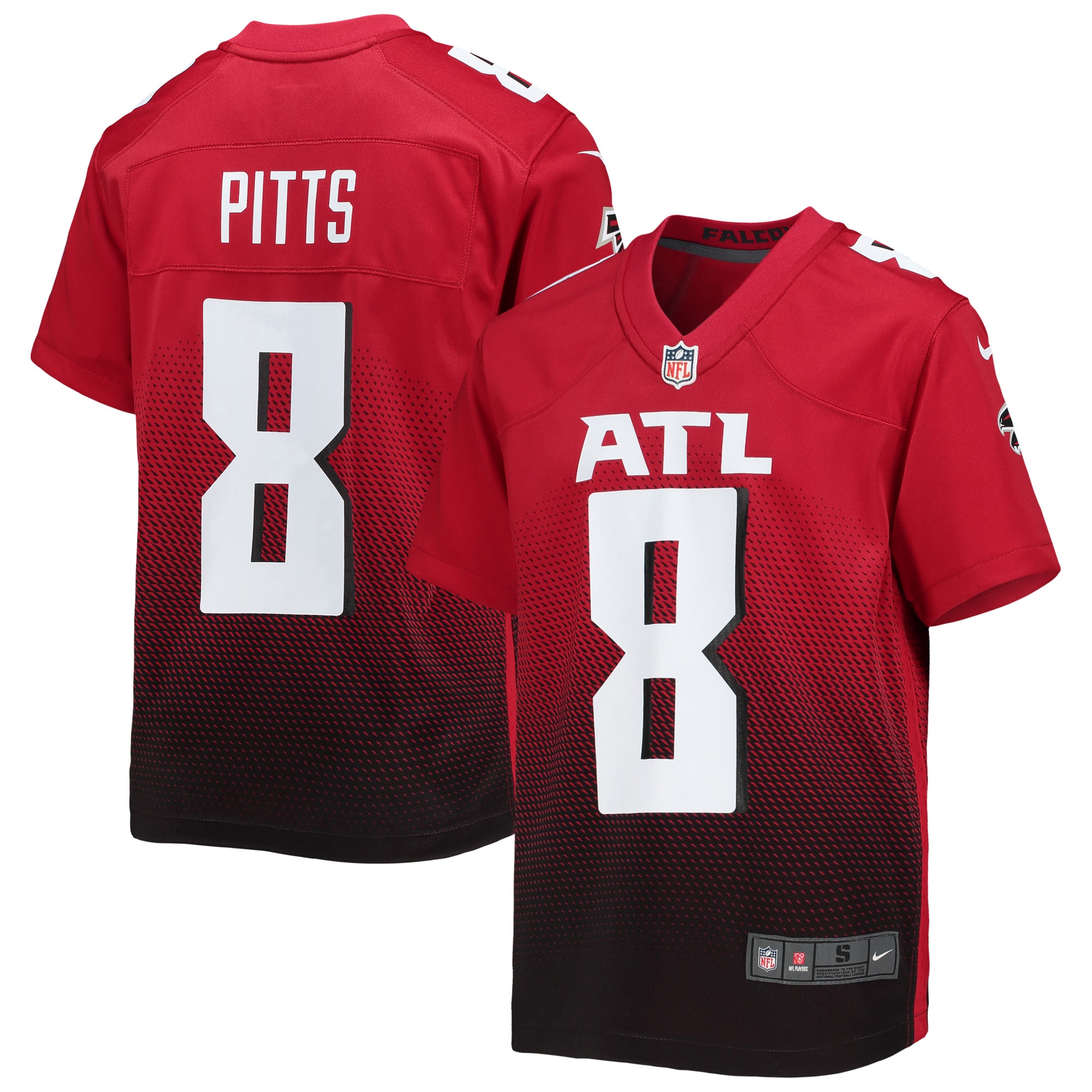 Kyle Pitts Atlanta Falcons Game Jersey - Youth