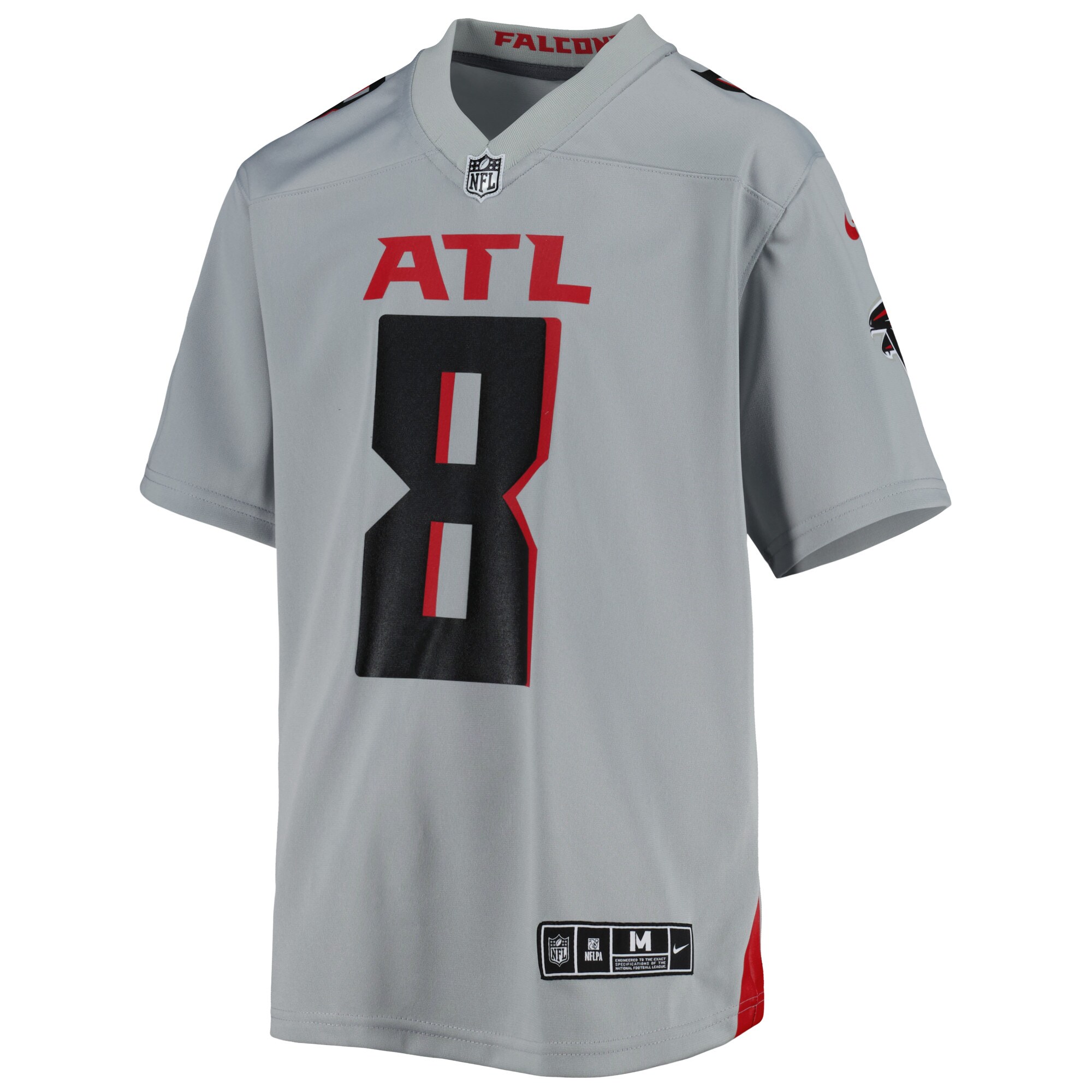 Alternative view of Kyle Pitts Atlanta Falcons Inverted Game Jersey - Youth