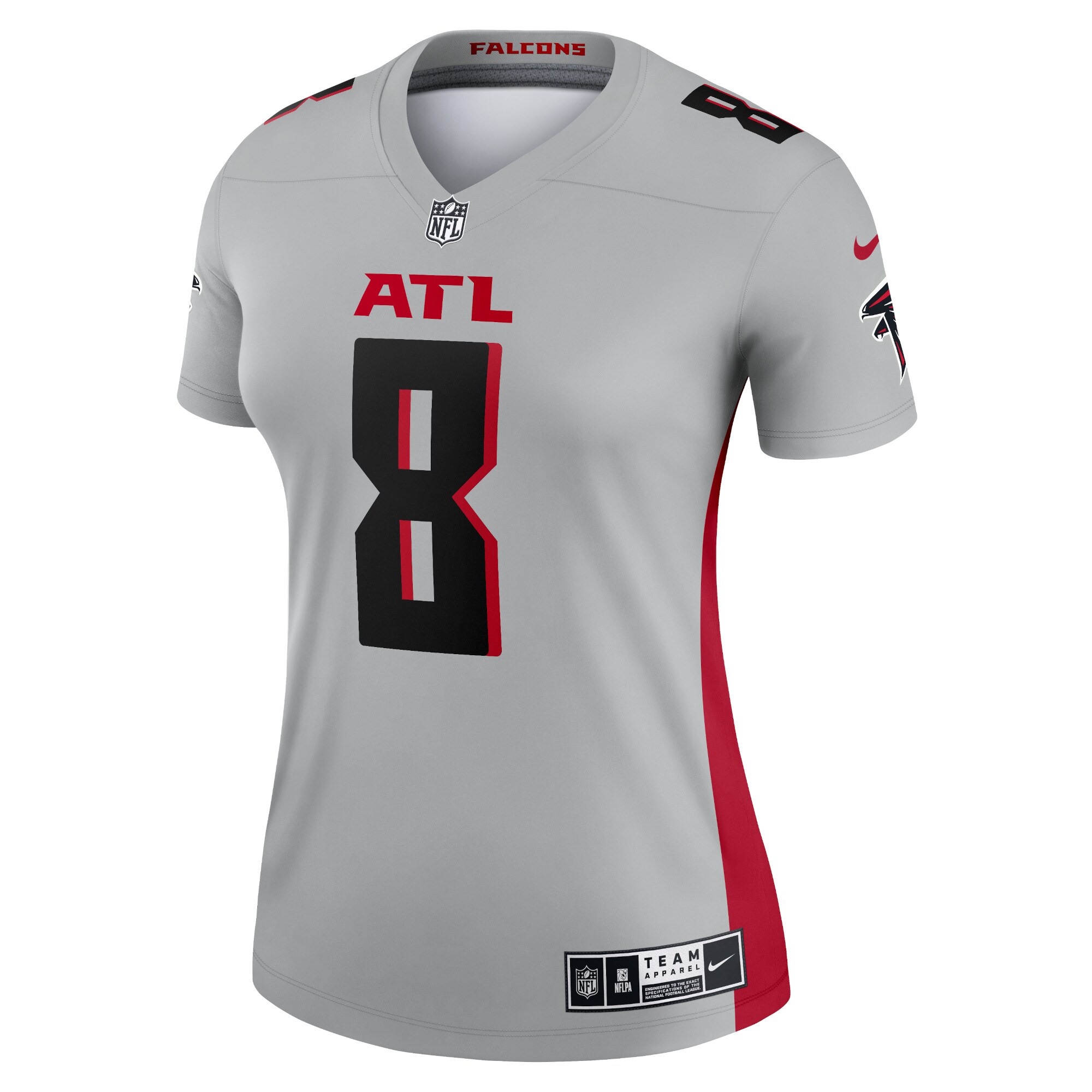 Alternative view of Kyle Pitts Atlanta Falcons Inverted Legend Jersey - Women's