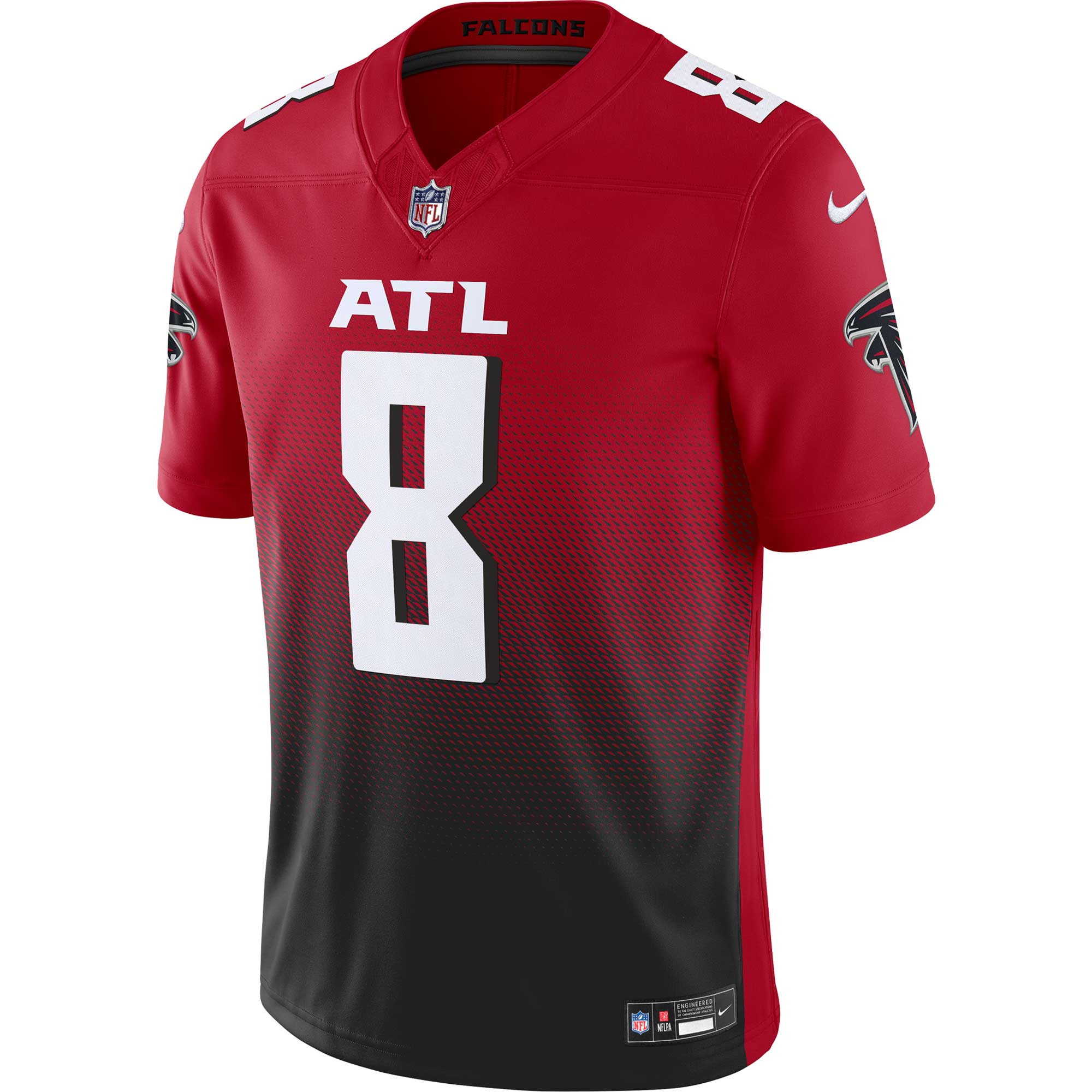 Alternative view of Kyle Pitts Atlanta Falcons Vapor F.U.S.E. Limited Jersey - Men's