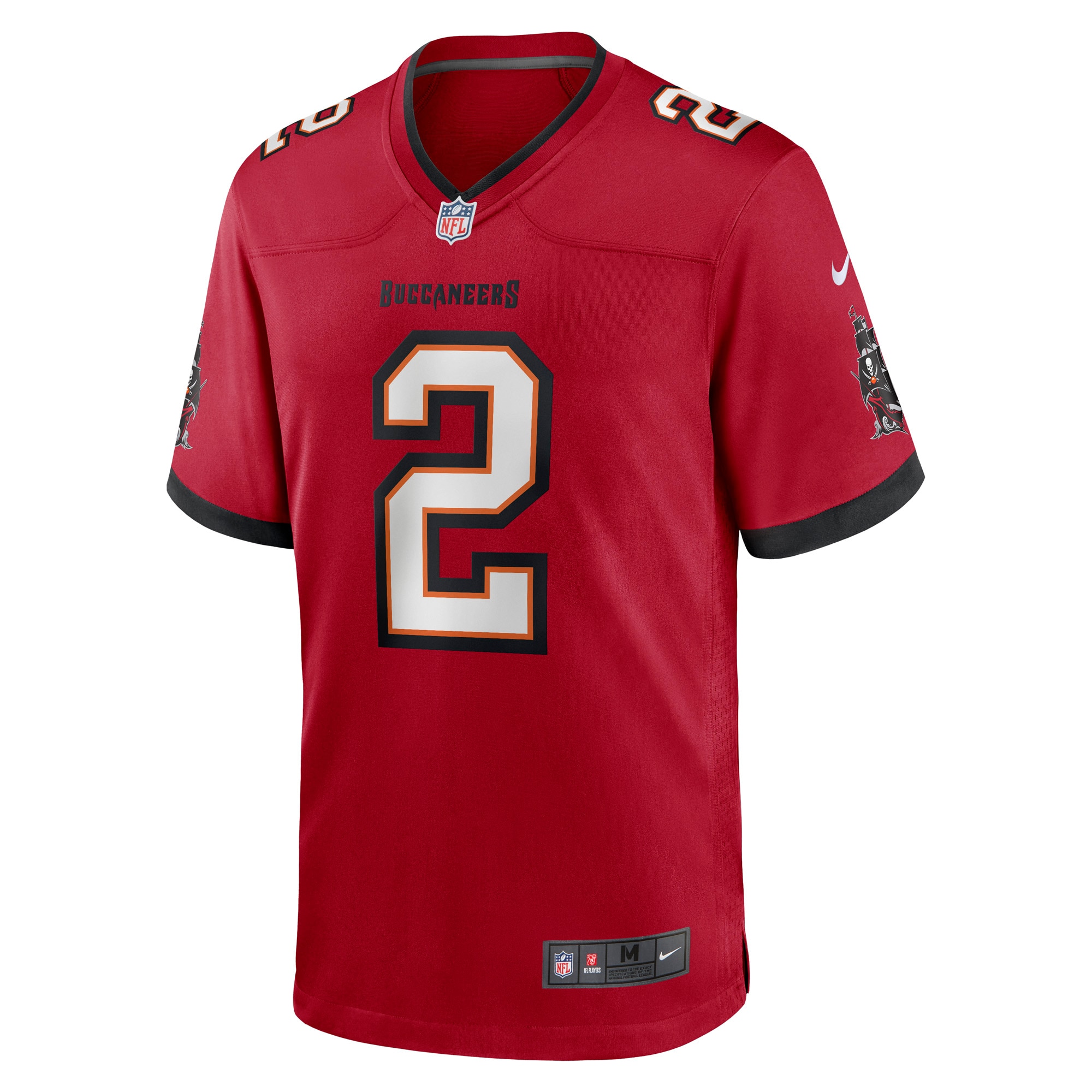 Alternative view of Kyle Trask Tampa Bay Buccaneers Game Jersey - Men's