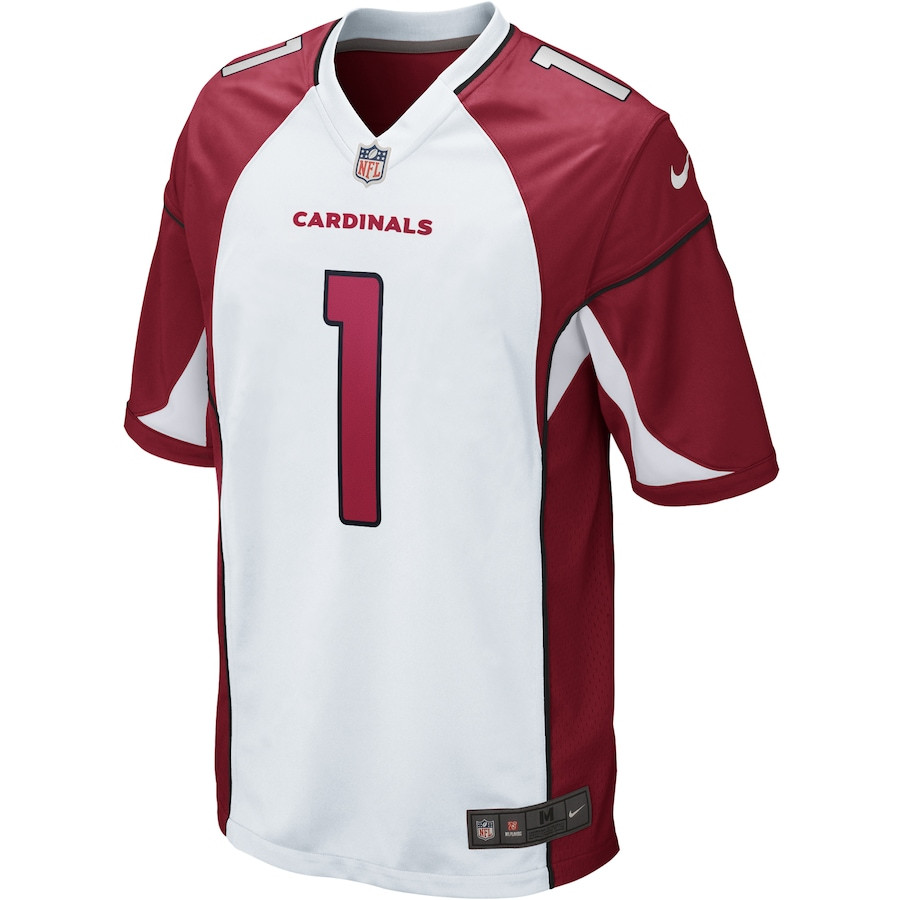Alternative view of Kyler Murray #1 Arizona Cardinals Game Jersey - Men's | White