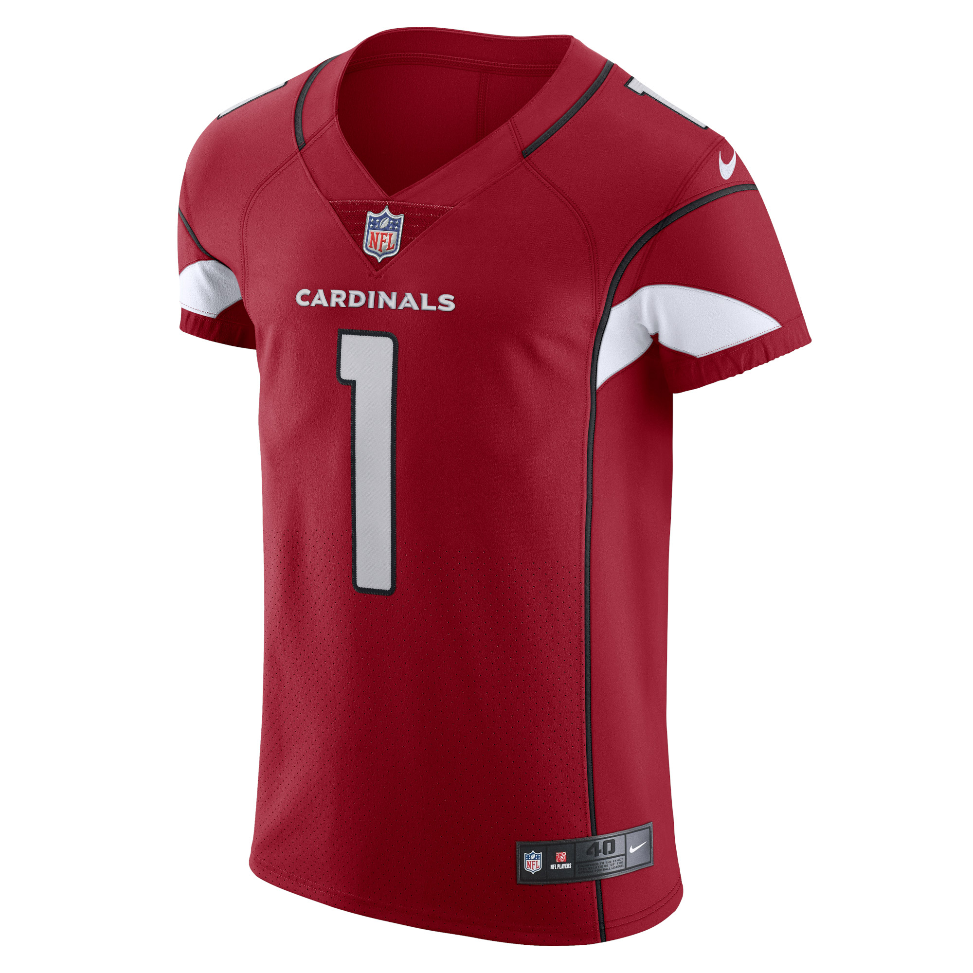 Alternative view of Kyler Murray Arizona Cardinals Elite Jersey - Men's
