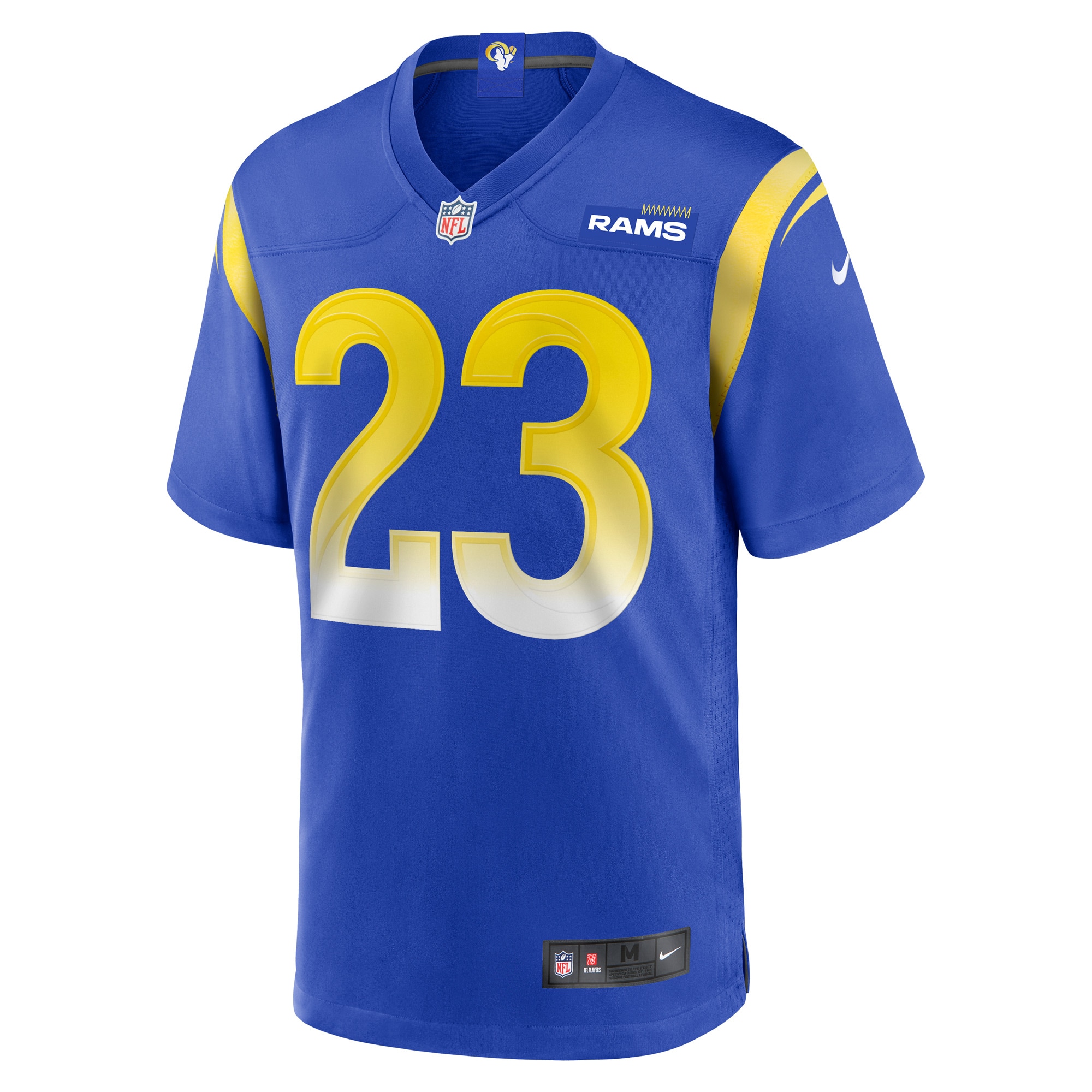 Alternative view of Kyren Williams Los Angeles Rams Game Jersey - Men's