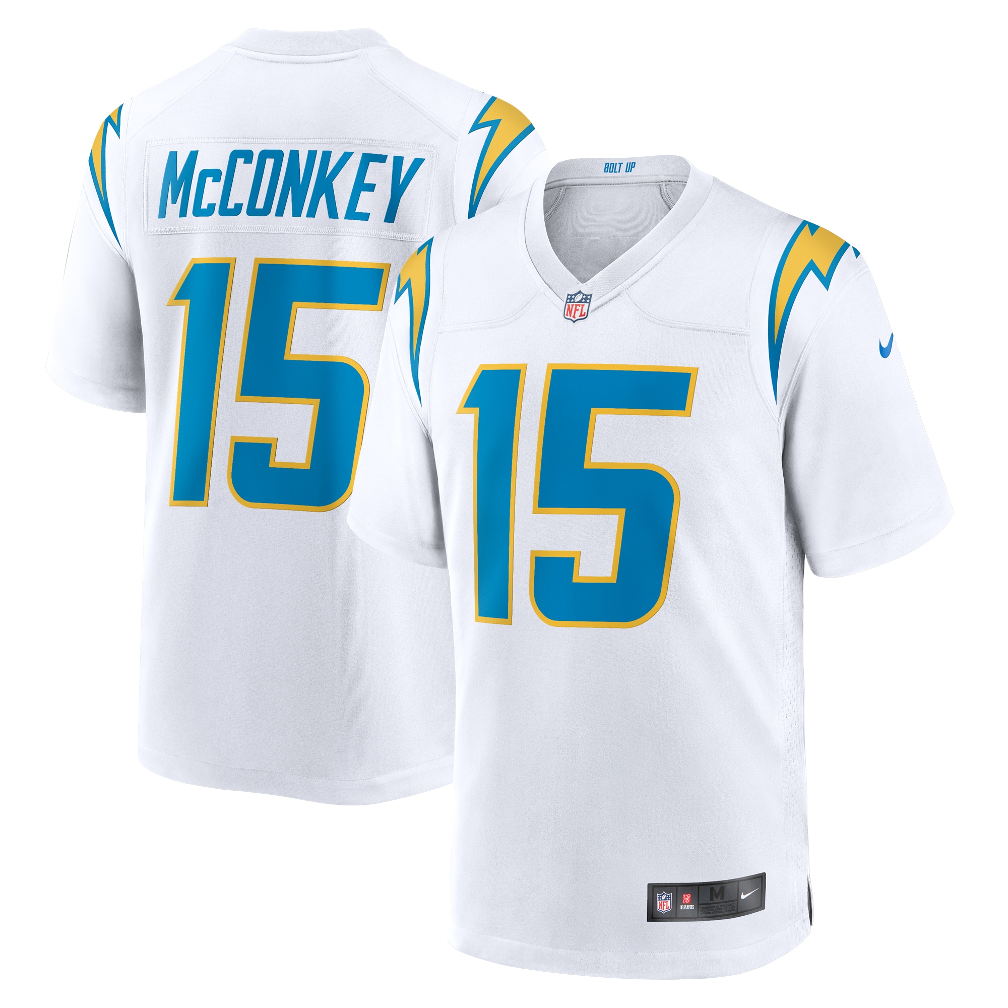 Ladd McConkey Los Angeles Chargers Game Jersey - Men's