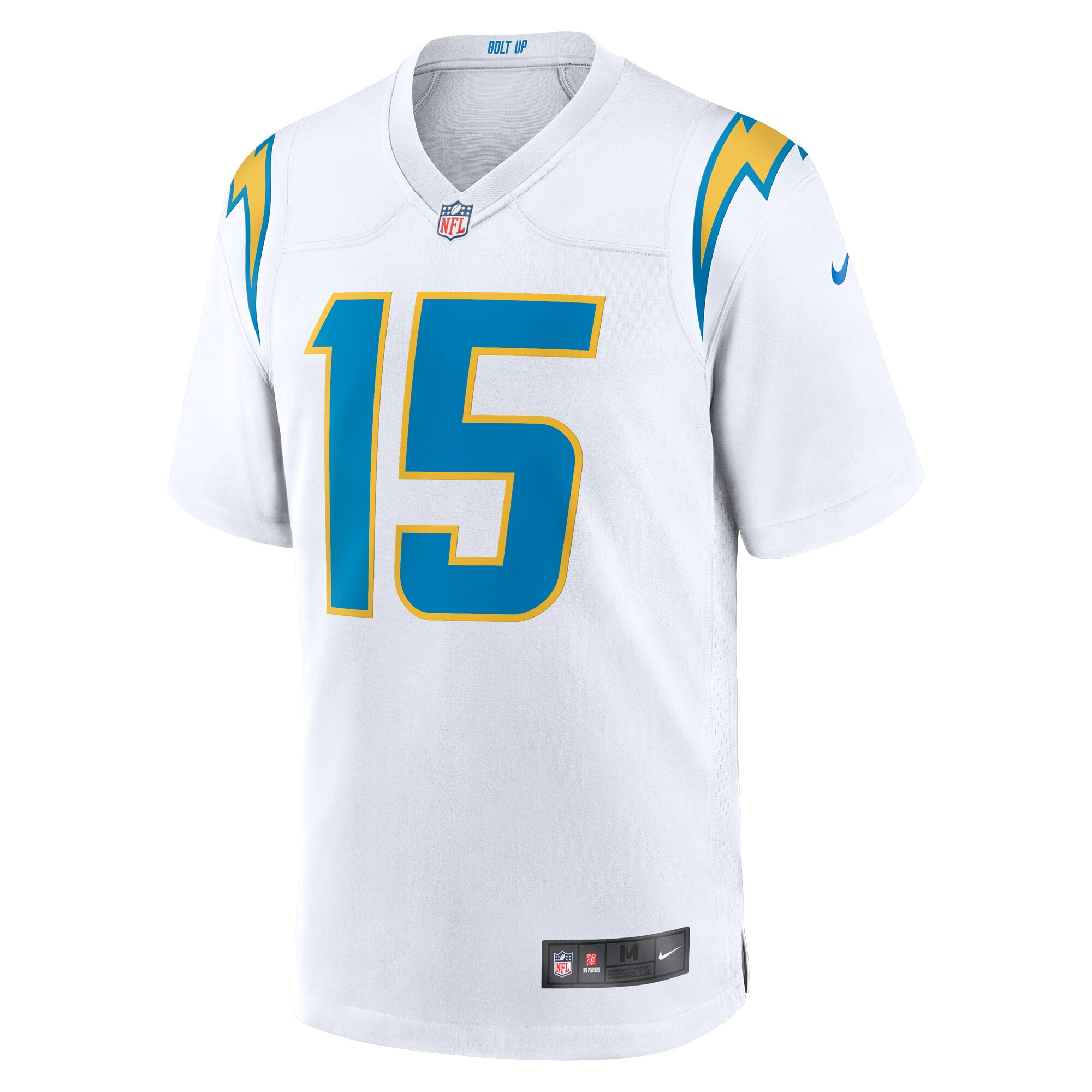 Alternative view of Ladd McConkey Los Angeles Chargers Game Jersey - Men's
