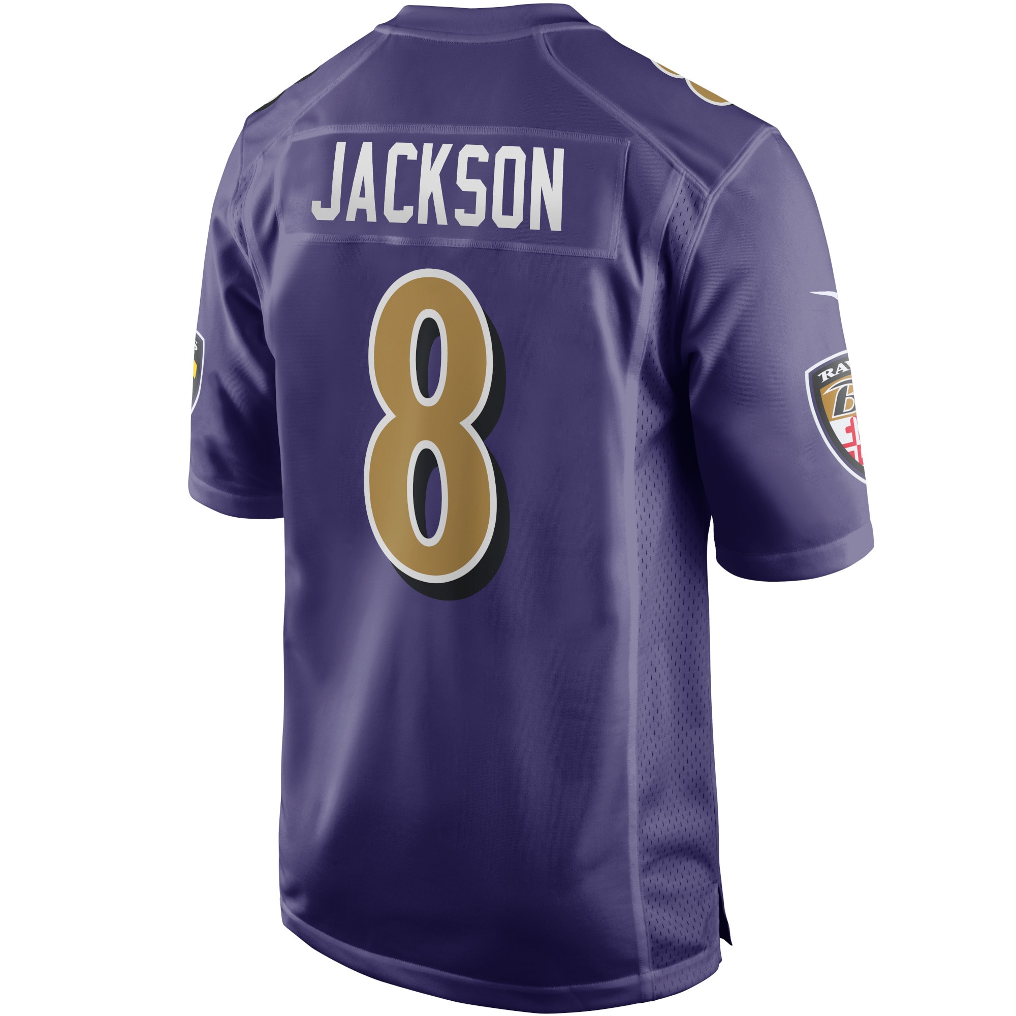 Lamar Jackson Baltimore Ravens Alternate Game Jersey - Men's - Image 3
