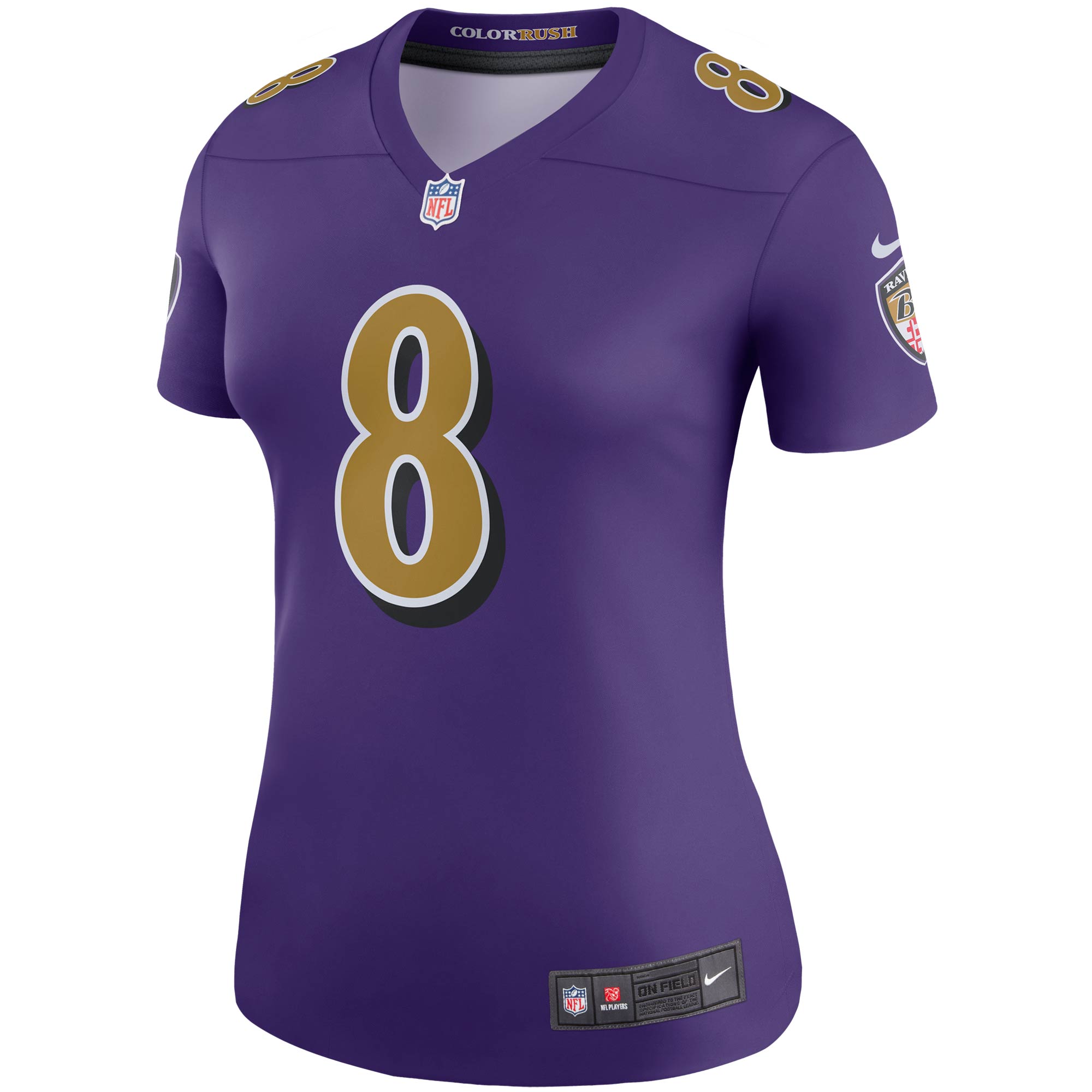 Alternative view of Lamar Jackson Baltimore Ravens Alternate Legend Jersey - Women's