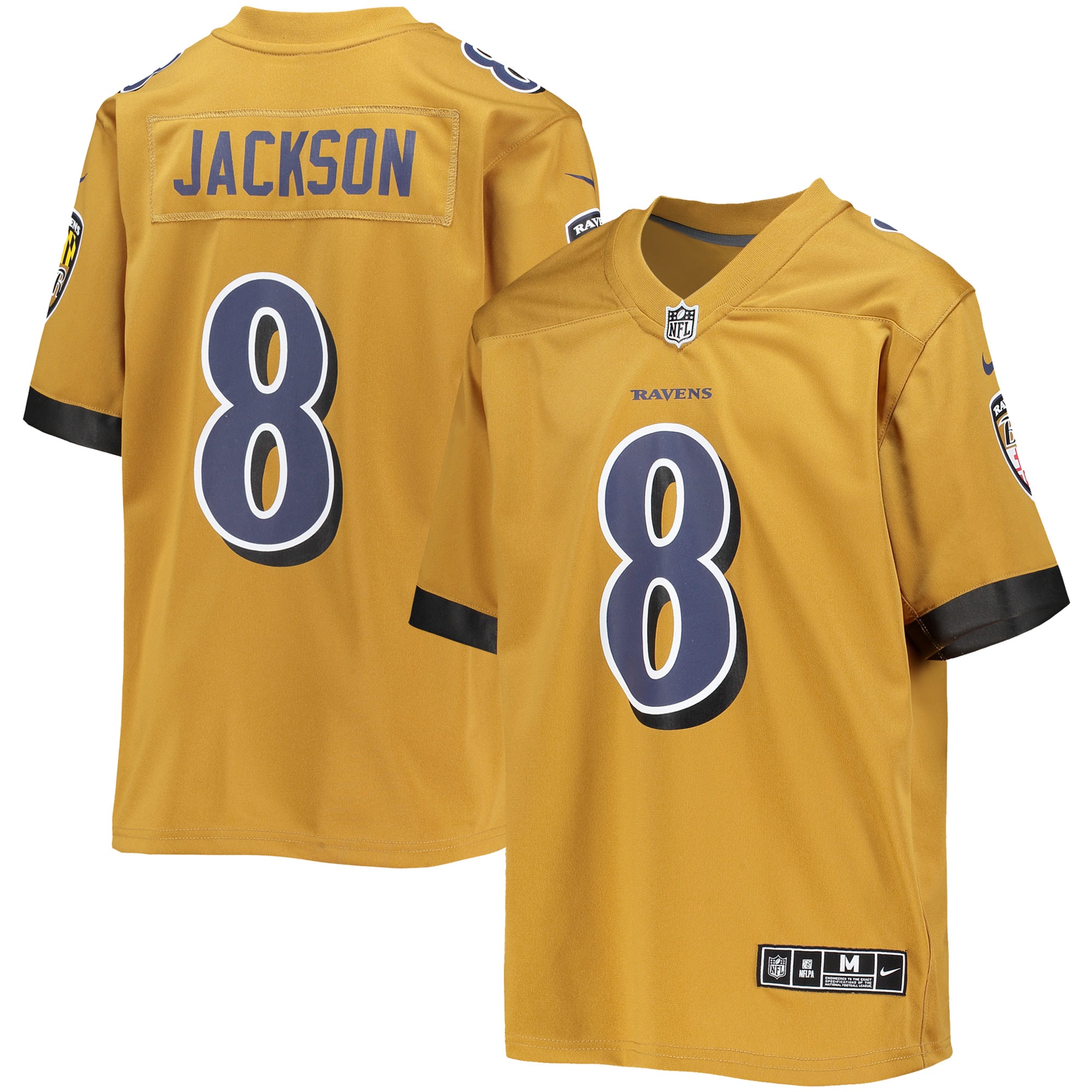 Lamar Jackson Baltimore Ravens Inverted Game Jersey - Youth