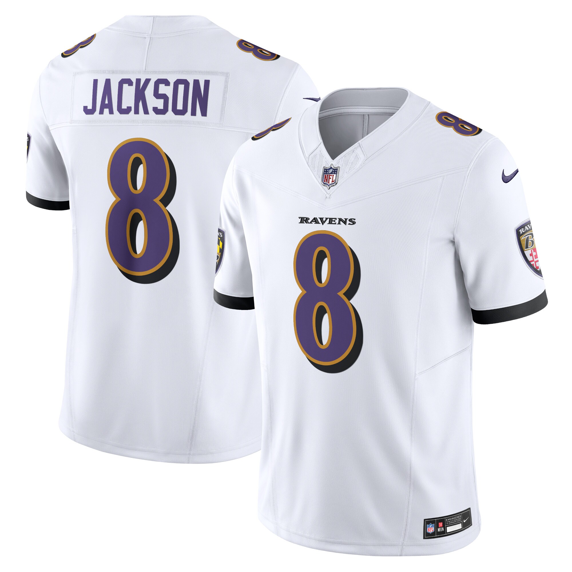 Lamar Jackson Baltimore Ravens Vapor F.U.S.E. Limited Jersey - Men's
