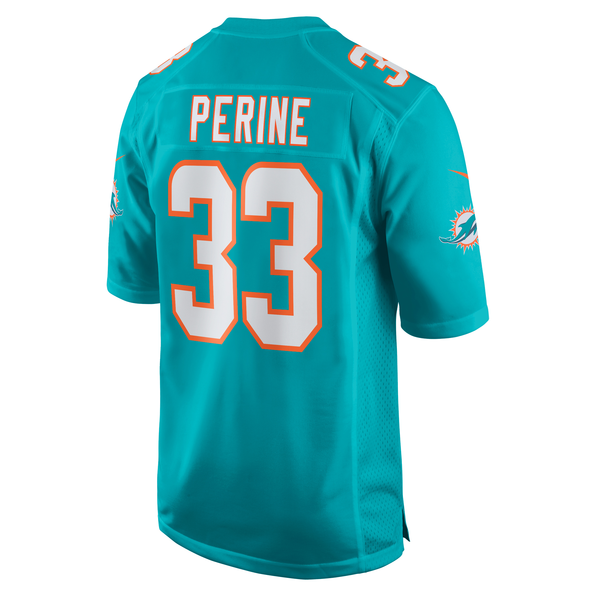 Lamical Perine Miami Dolphins Game Jersey - Men's - Image 3