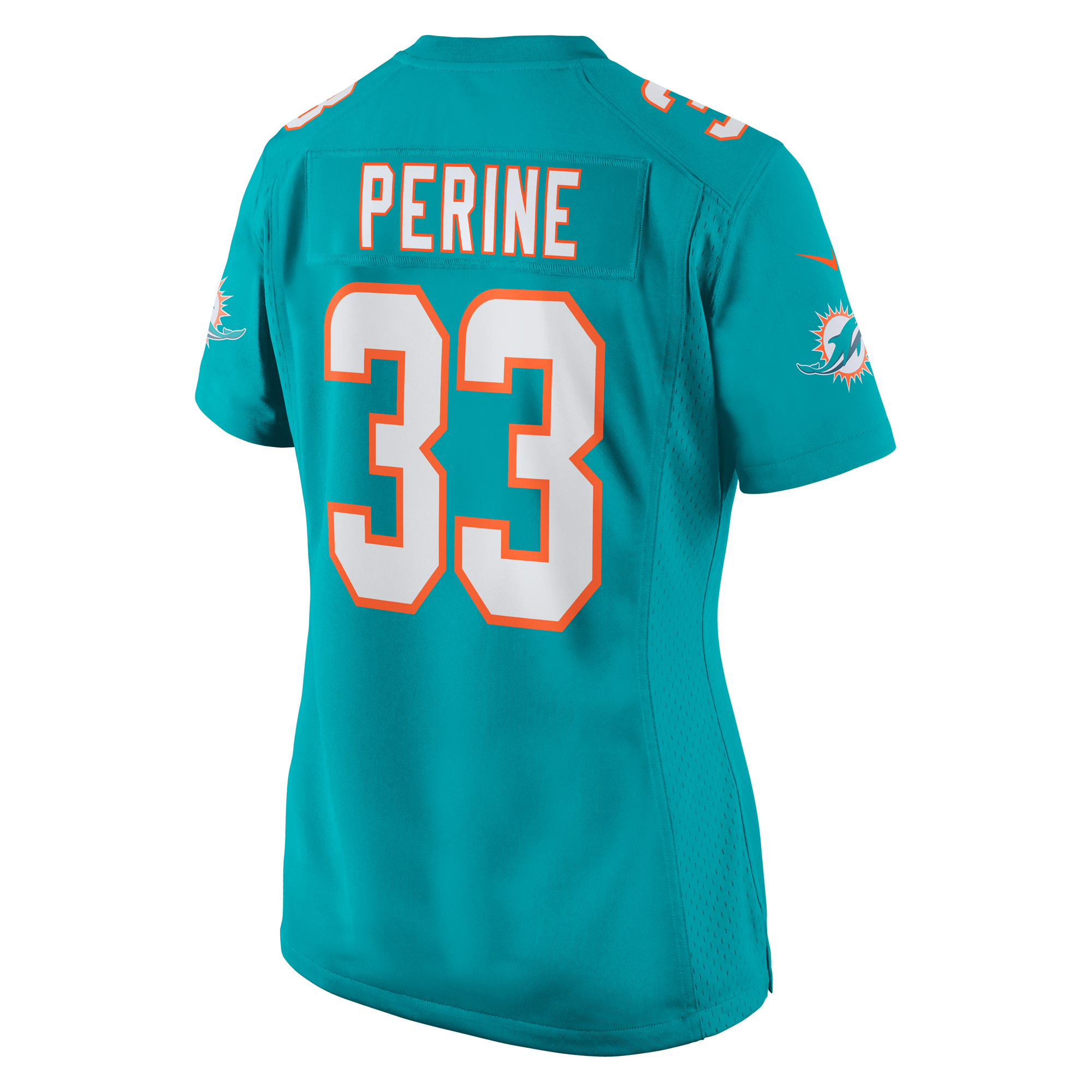 Lamical Perine Miami Dolphins Game Jersey - Women's - Image 3