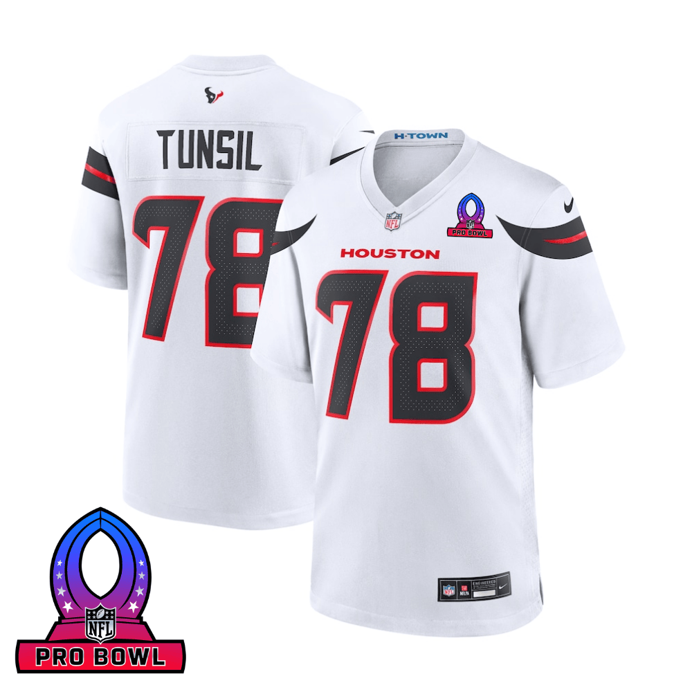 Laremy Tunsil #78 Houston Texans Game Jersey - Men's | White