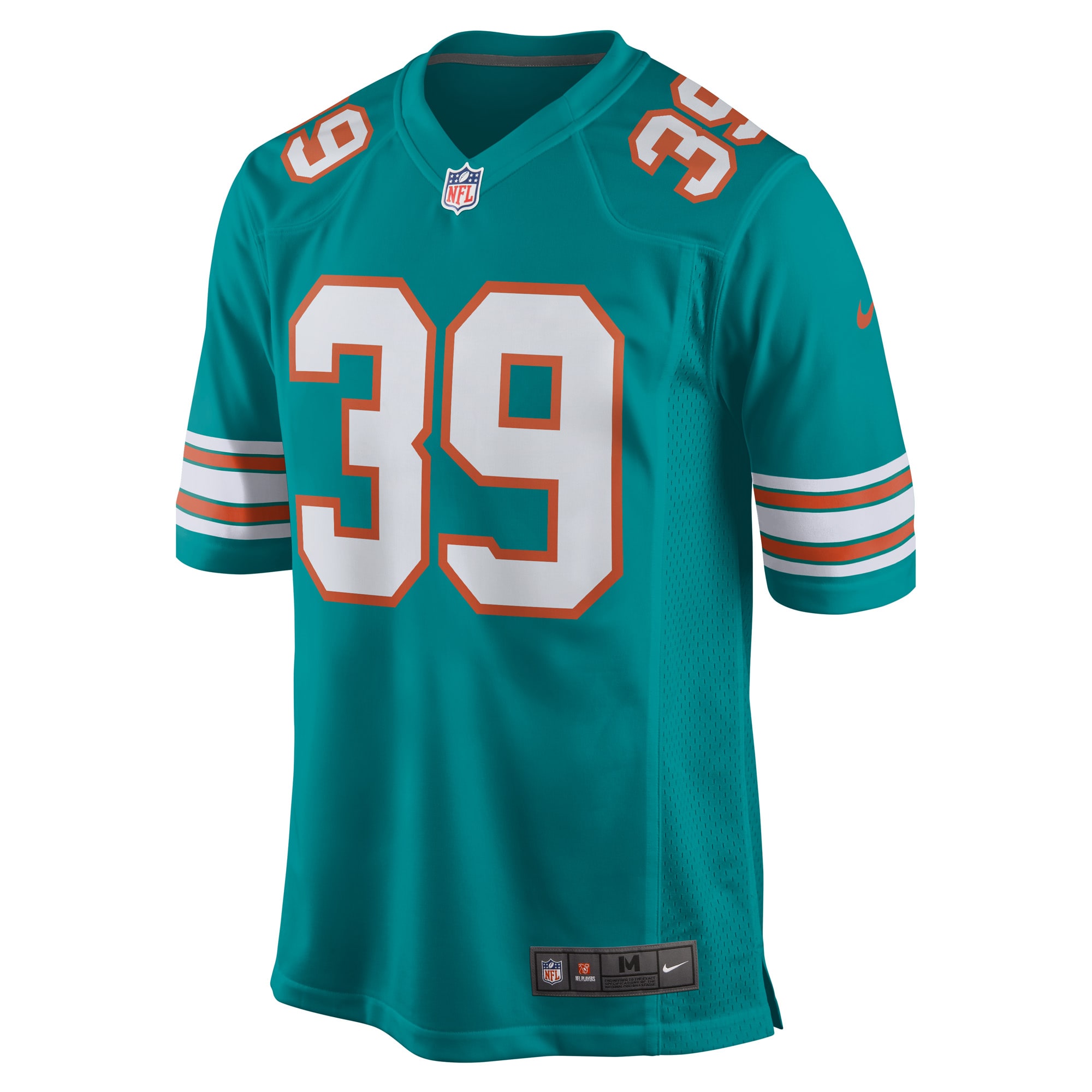 Alternative view of Larry Csonka Miami Dolphins Retired Player Game Jersey - Men's