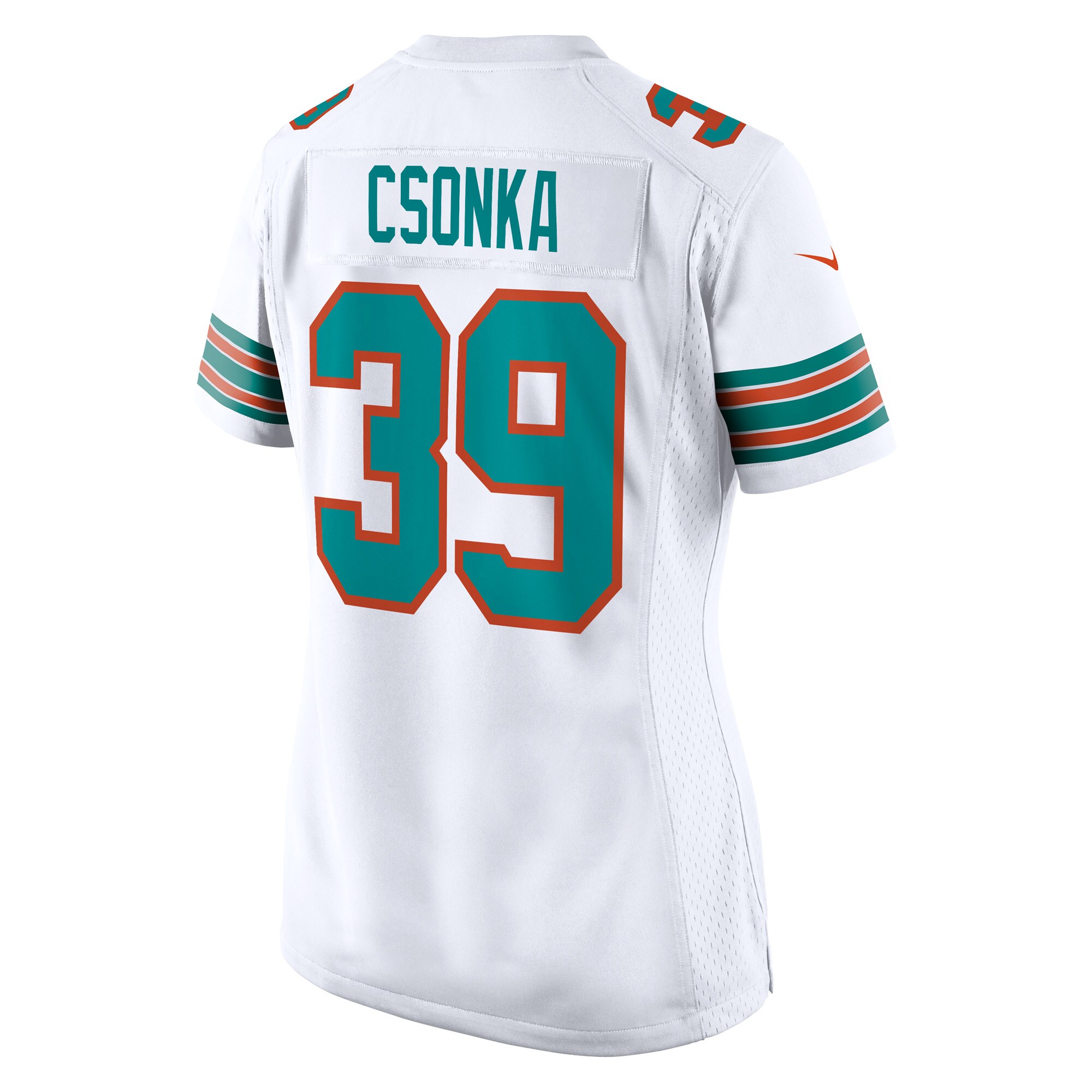 Larry Csonka Miami Dolphins Retired Player Game Jersey - Women's - Image 3