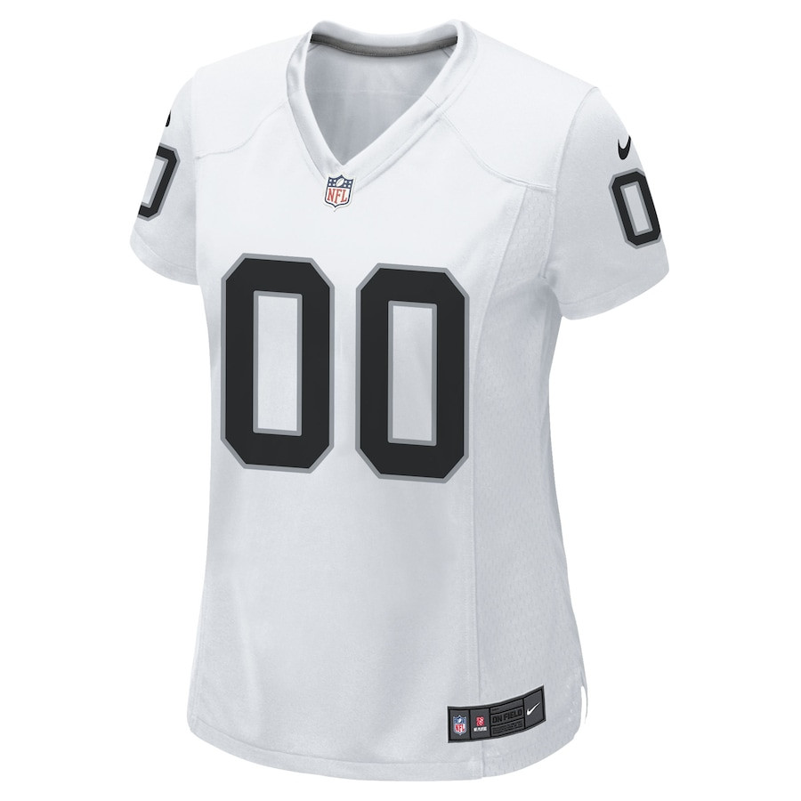 Alternative view of Las Vegas Raiders Game Jersey - Women's | White