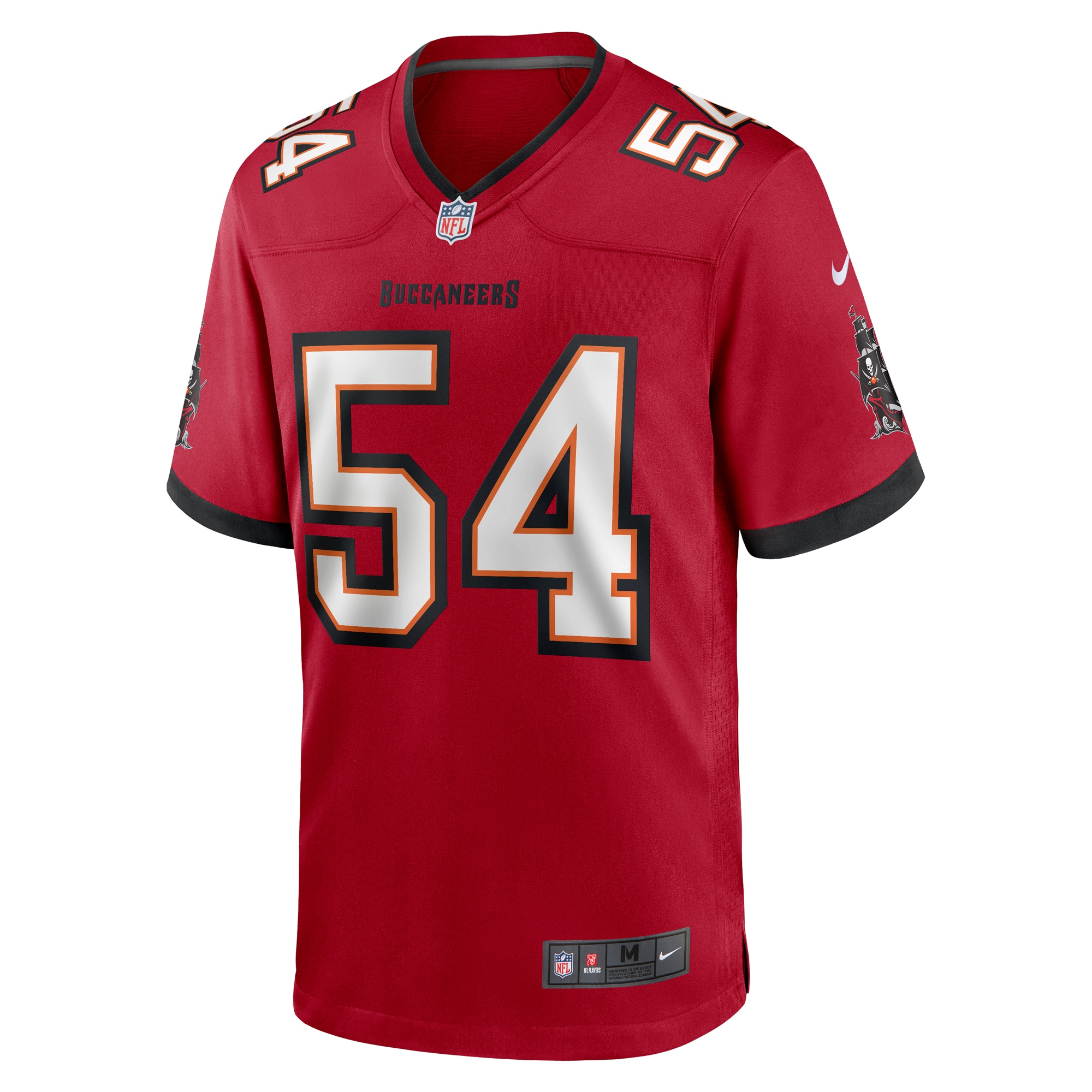 Alternative view of Lavonte David Tampa Bay Buccaneers Game Jersey - Men's