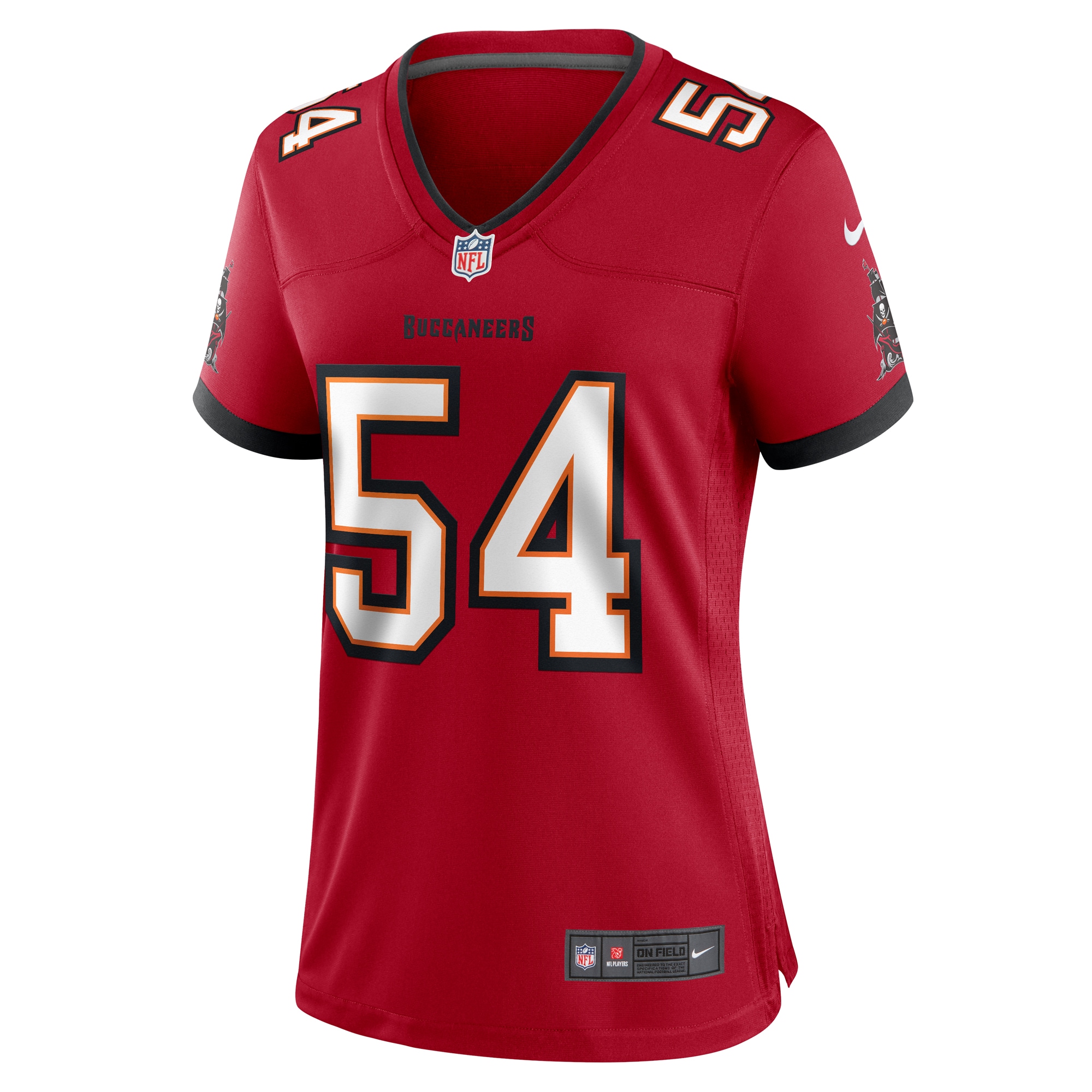 Alternative view of Lavonte David Tampa Bay Buccaneers Game Jersey - Women's