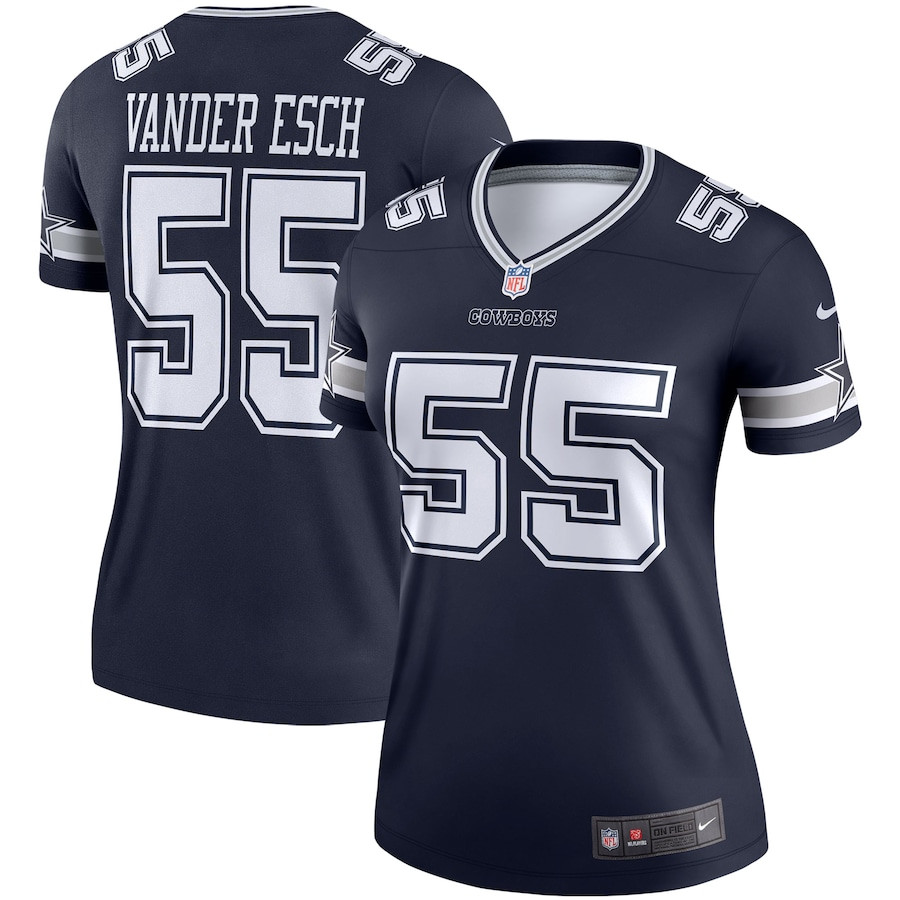 Leighton Vander Esch #55 Dallas Cowboys Legend Jersey - Women's | Navy