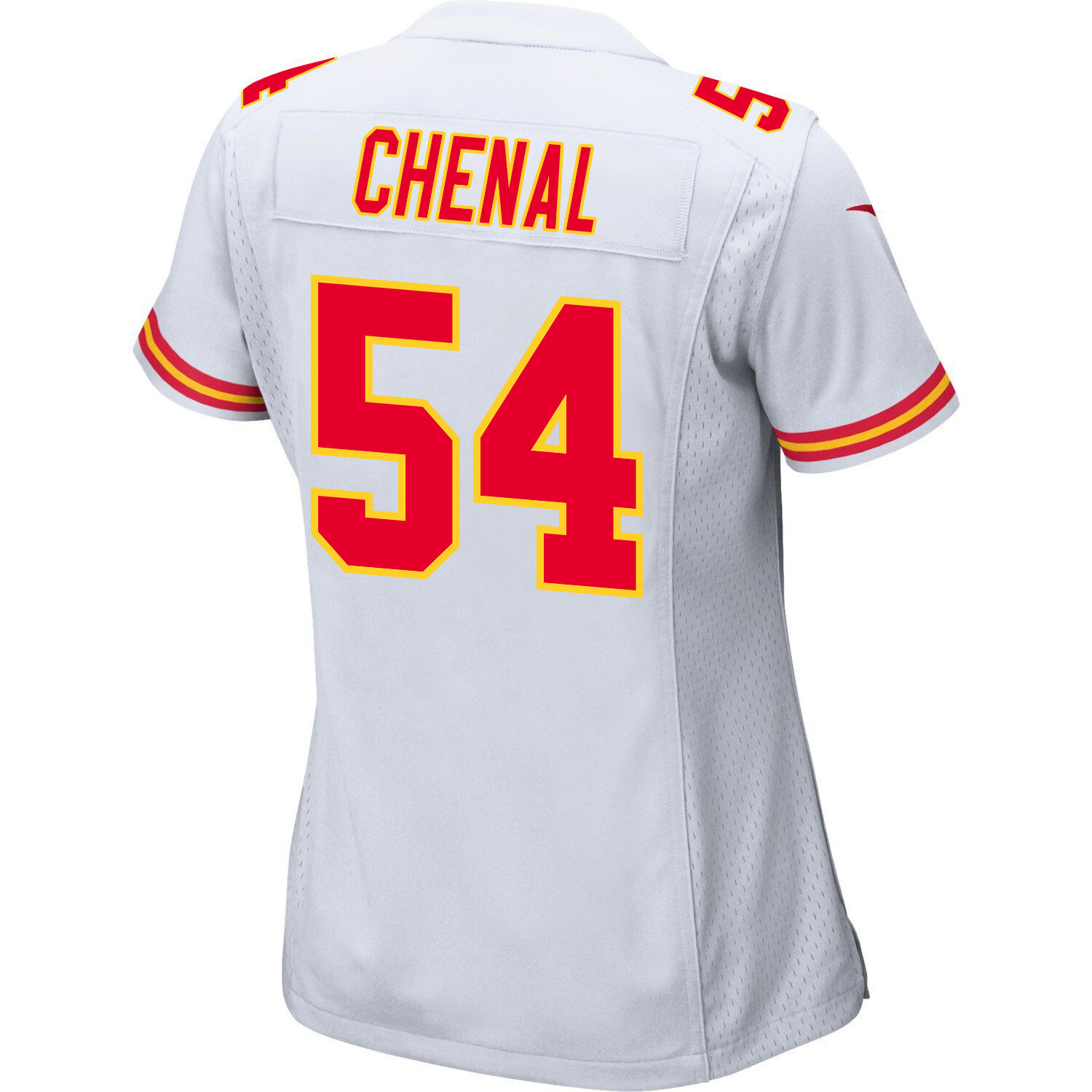 Leo Chenal #54 Kansas City Chiefs Super Bowl LVIII Champions 4X Game Jersey - Women's | White - Image 3