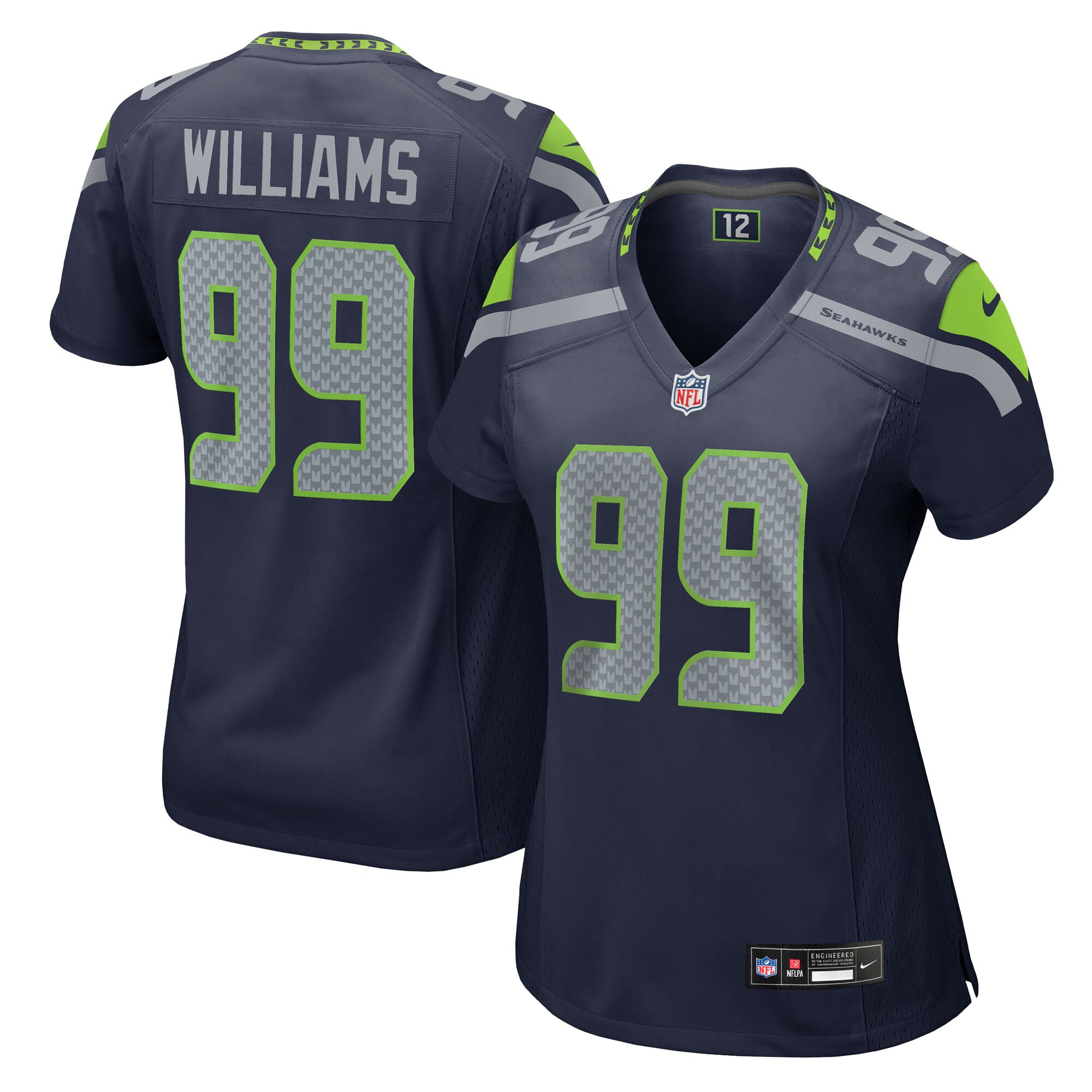 Leonard Williams Seattle Seahawks Game Jersey - Women's