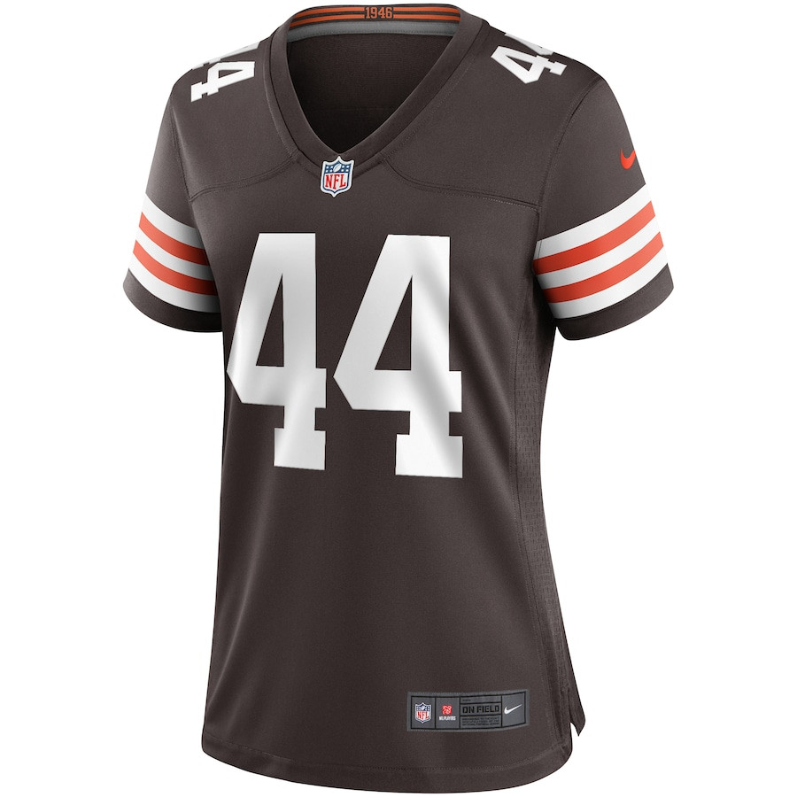 Leroy Kelly #44 Cleveland Browns Game Jersey - Women's | Brown - Image 2