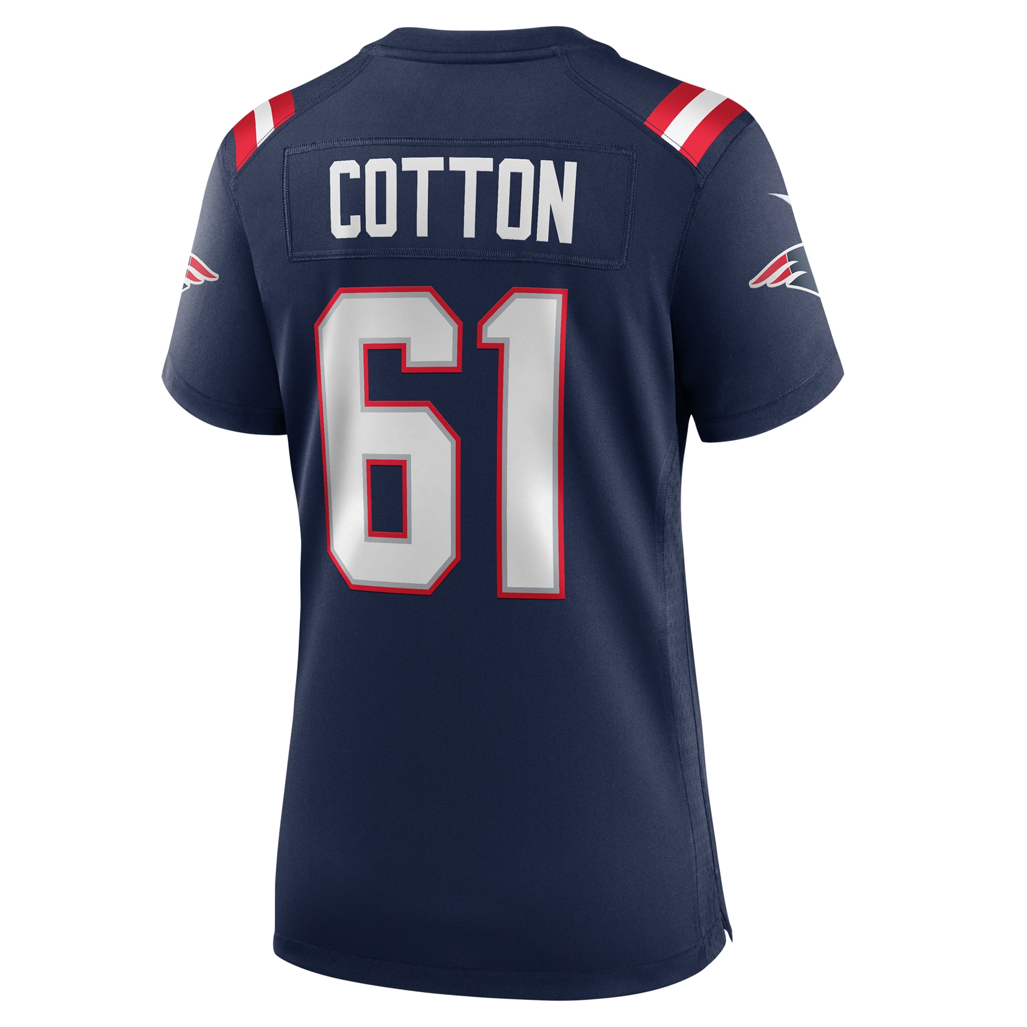 Lester Cotton Sr. New England Patriots Game Jersey - Women's - Image 3