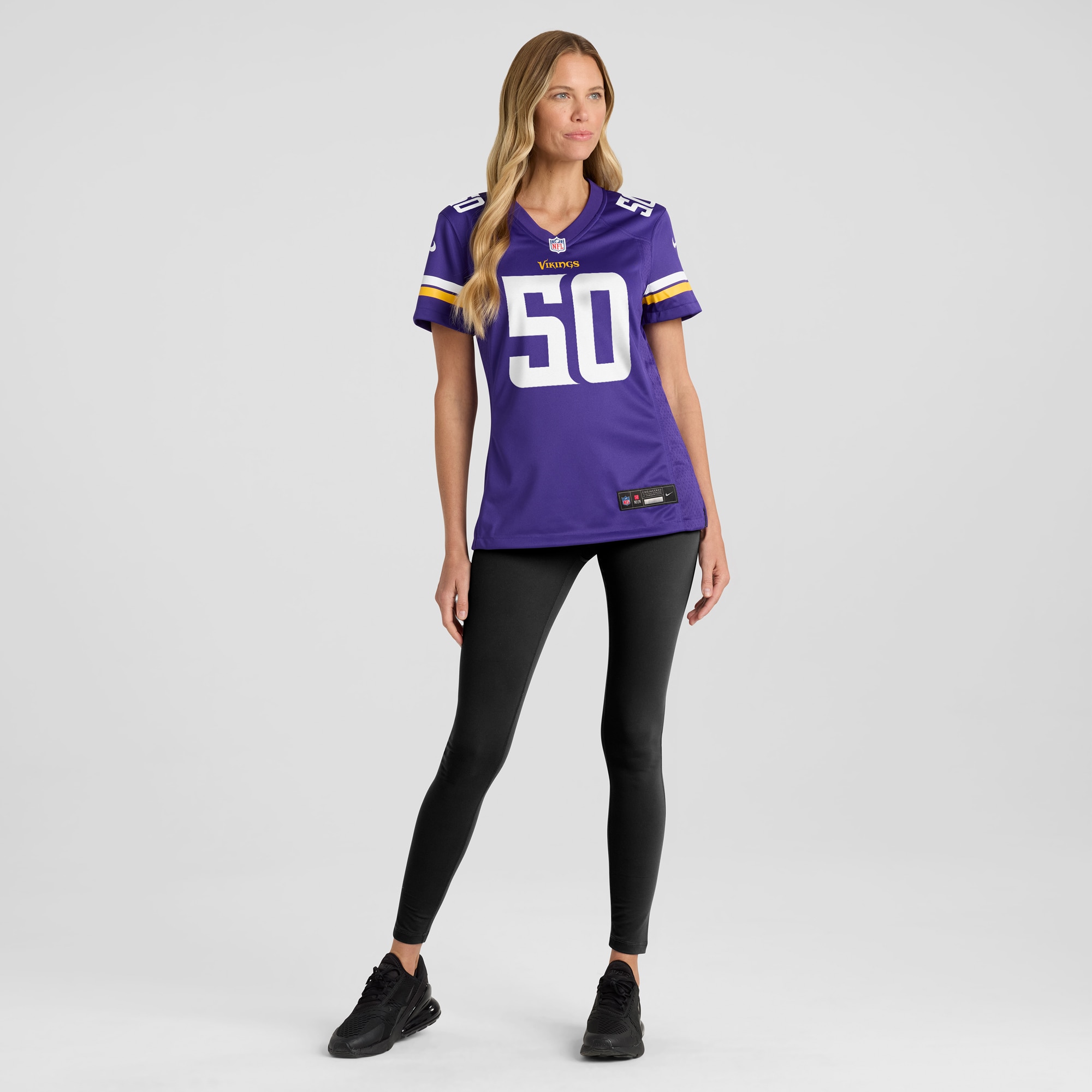 Levi Drake Rodriguez Minnesota Vikings Game Jersey - Women's - Image 4