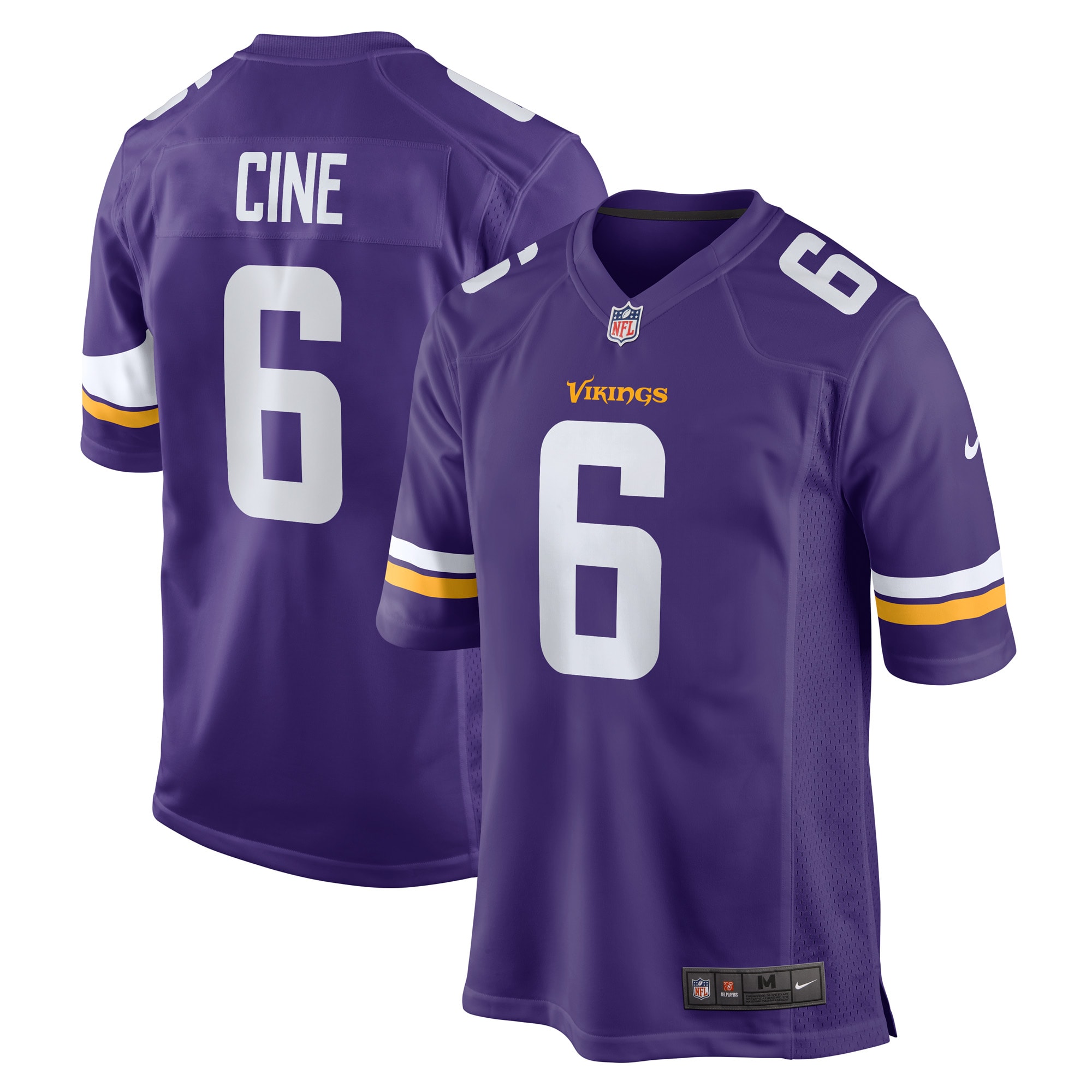 Lewis Cine Minnesota Vikings Game Jersey - Men's