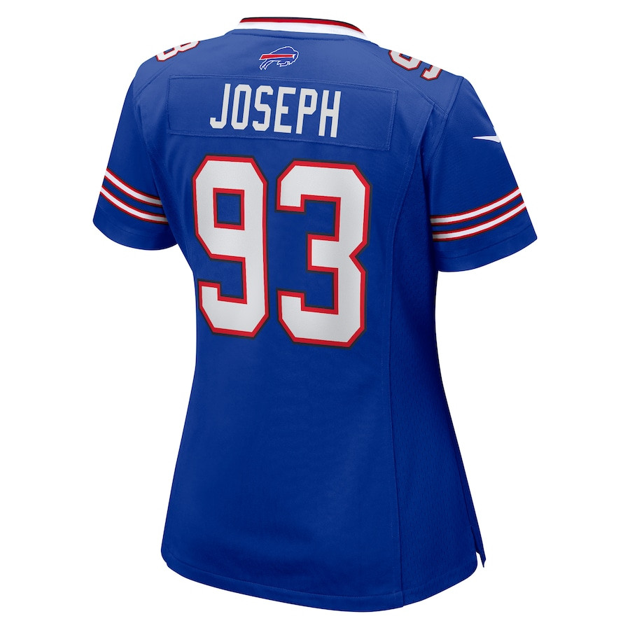 Linval Joseph #93 Buffalo Bills Game Jersey - Women's | Royal - Image 3
