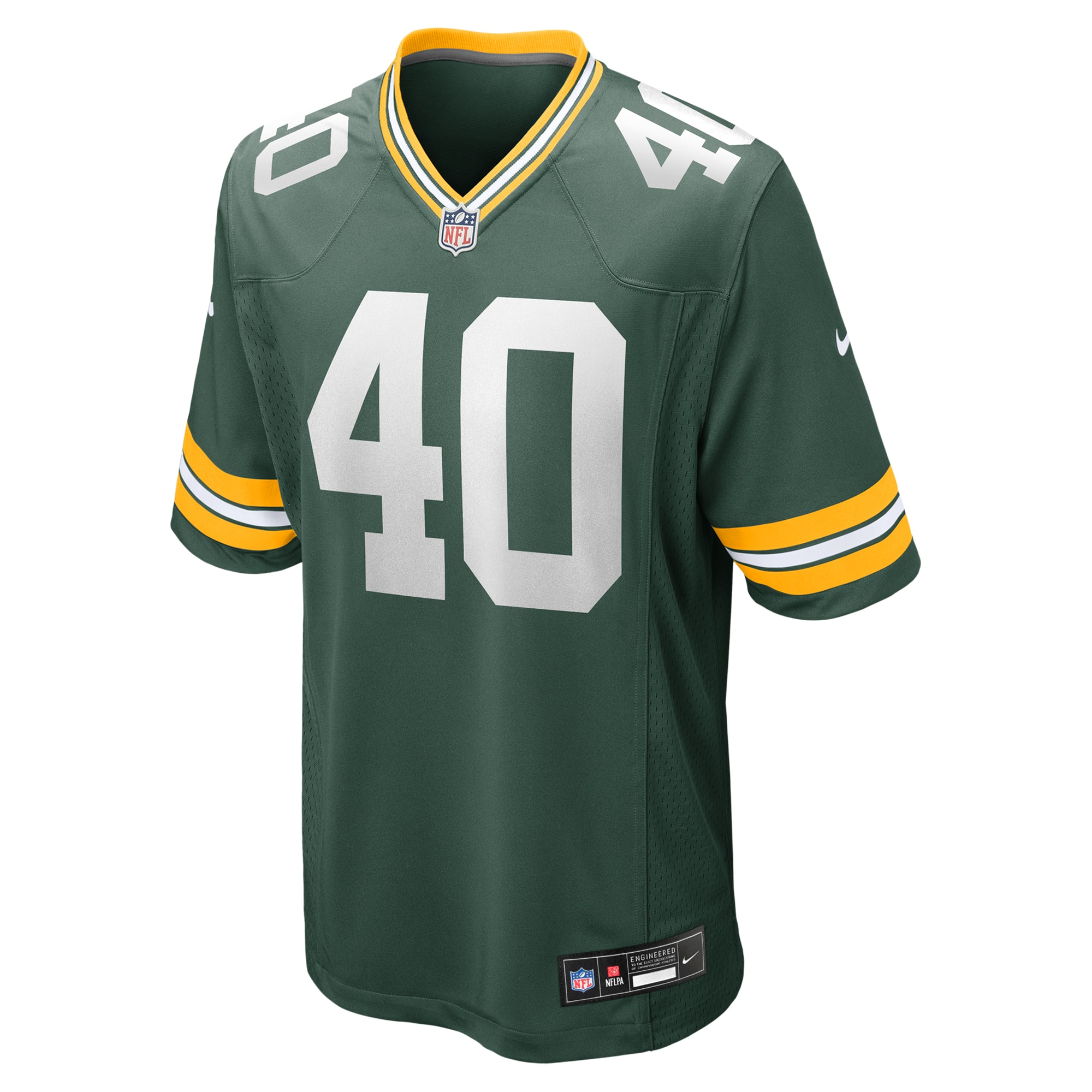Alternative view of LJ Davis Green Bay Packers Game Jersey - Men's