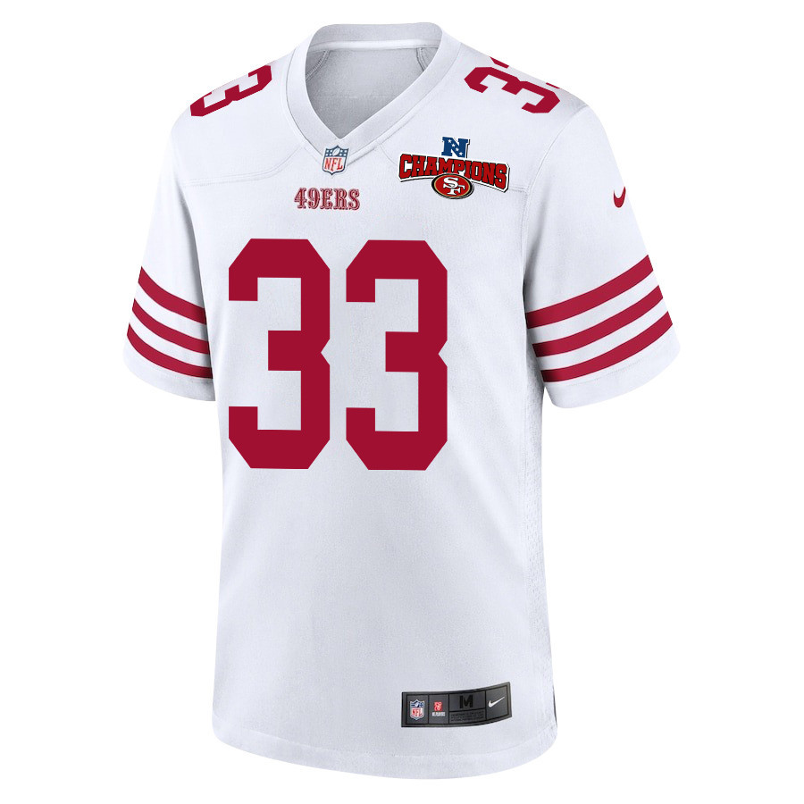 Alternative view of Logan Ryan #33 San Francisco 49ers Game Jersey - Men's | White