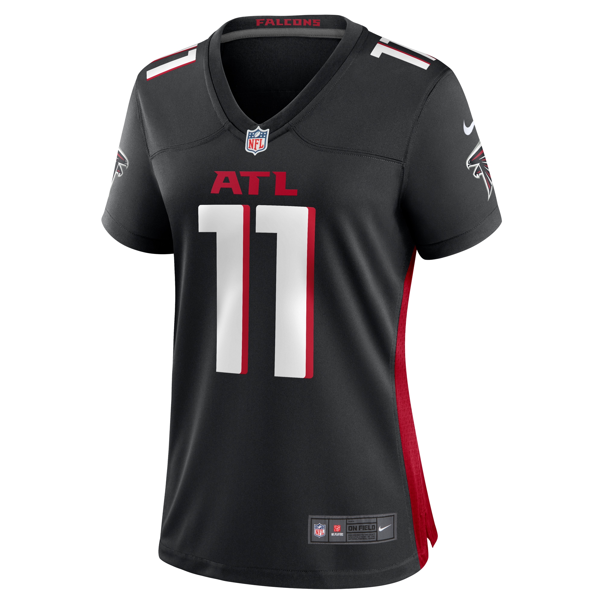 Alternative view of Logan Woodside Atlanta Falcons Game Jersey - Women's