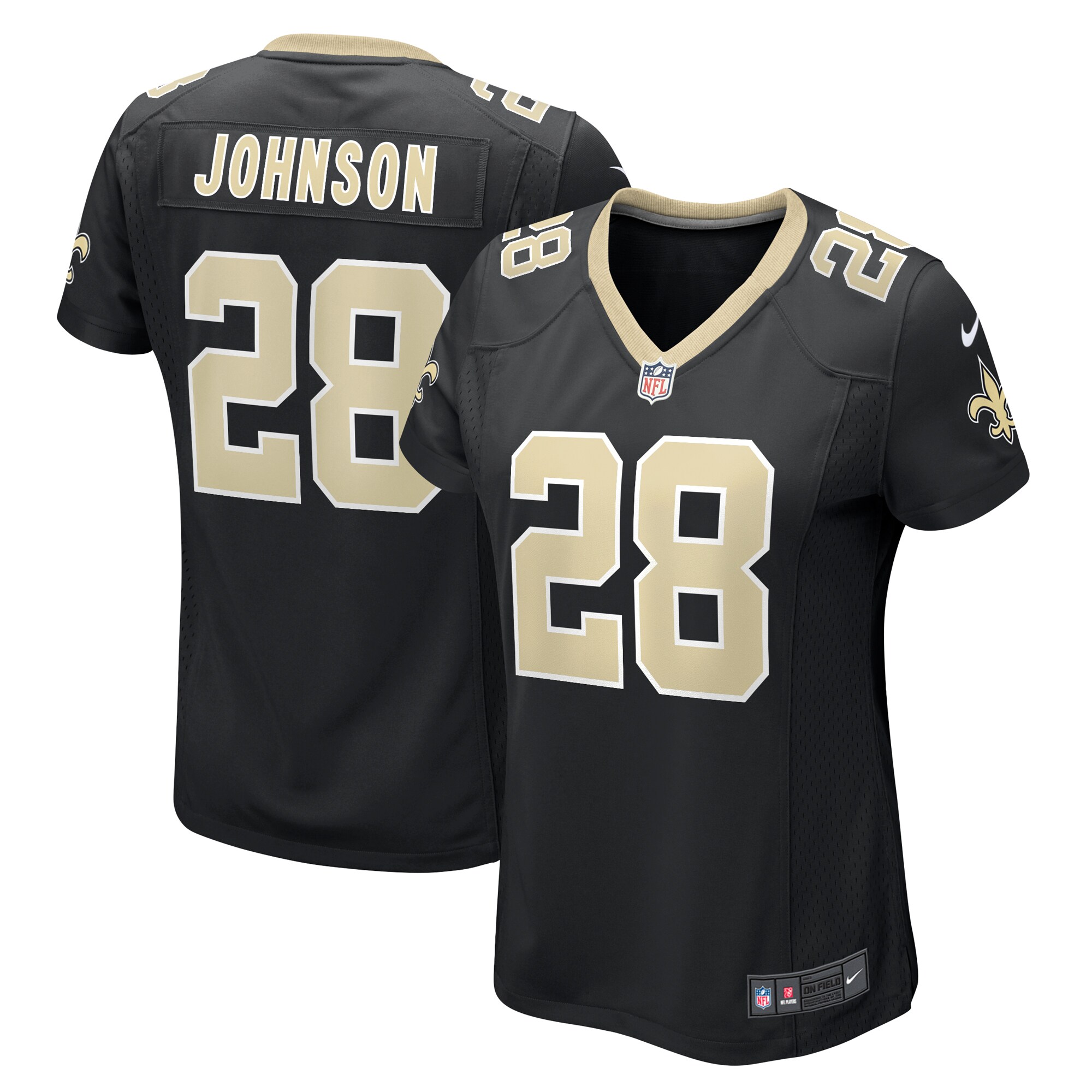 Lonnie Johnson New Orleans Saints Game Jersey - Women's