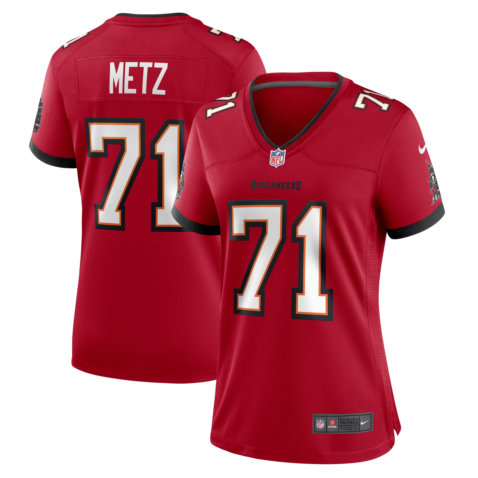 Lorenz Metz Tampa Bay Buccaneers Game Jersey - Women's