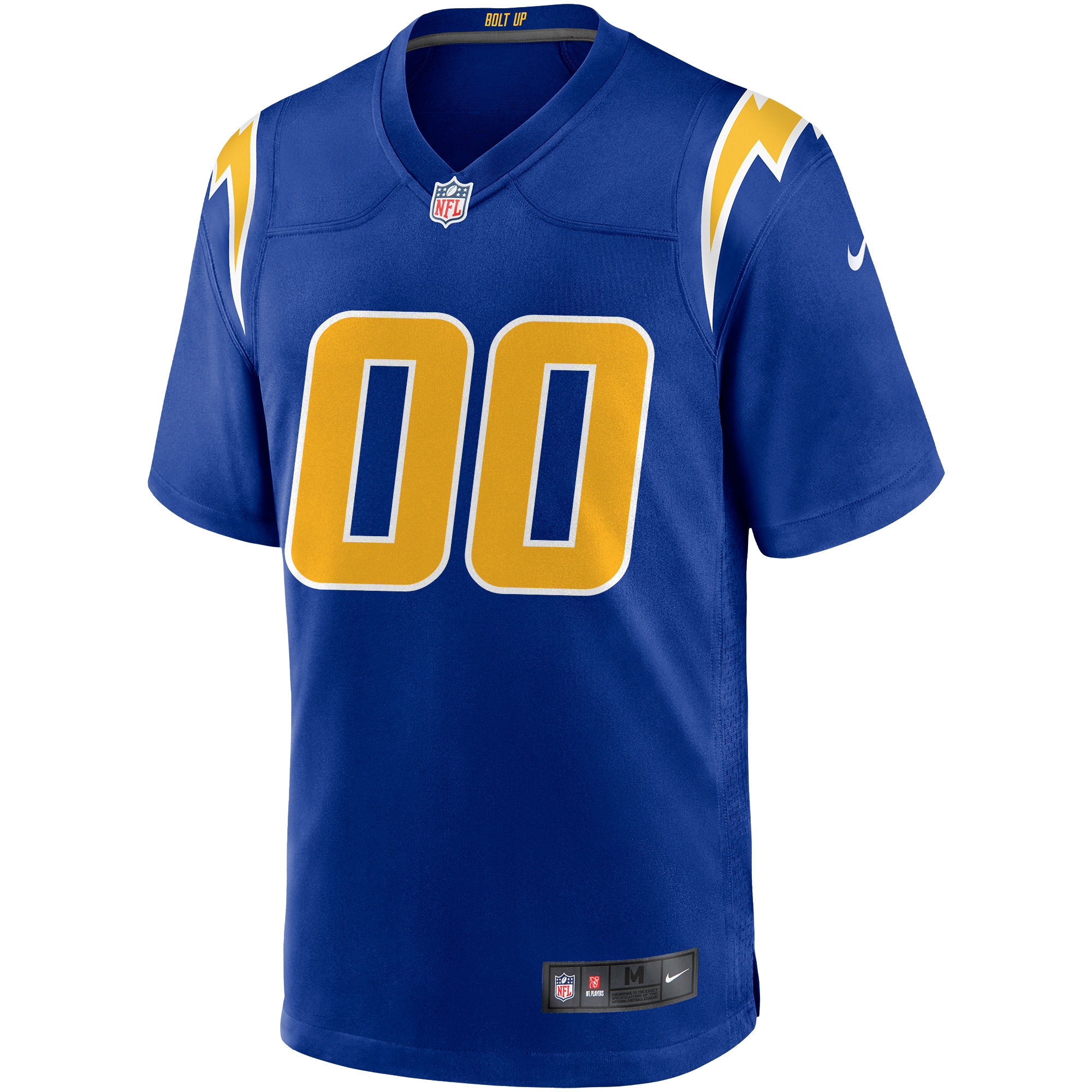 Alternative view of Los Angeles Chargers Alternate Game Jersey - Men's
