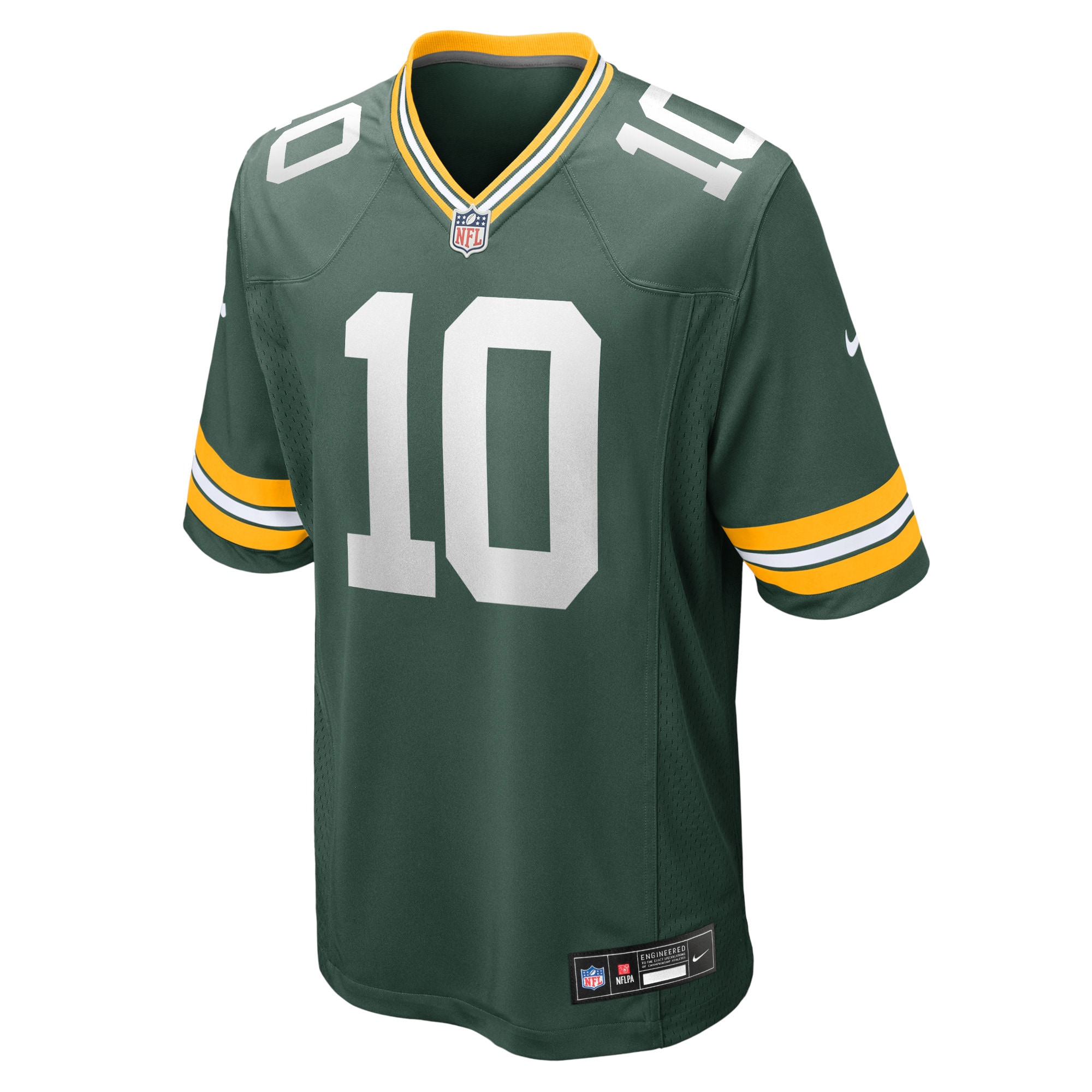 Alternative view of Love Green Bay Packers Game Jersey - Men's