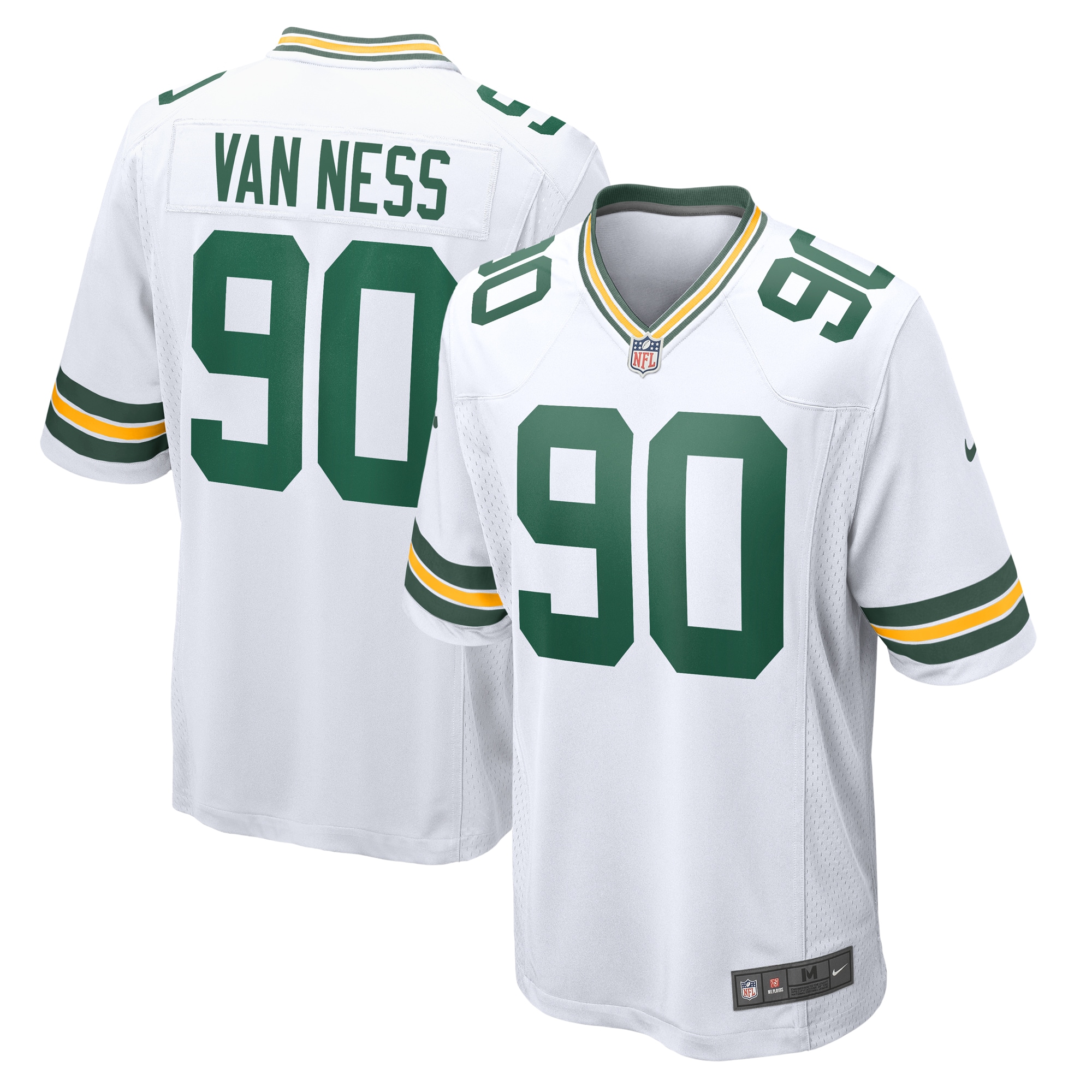 Lukas Van Ness Green Bay Packers Game Jersey - Men's