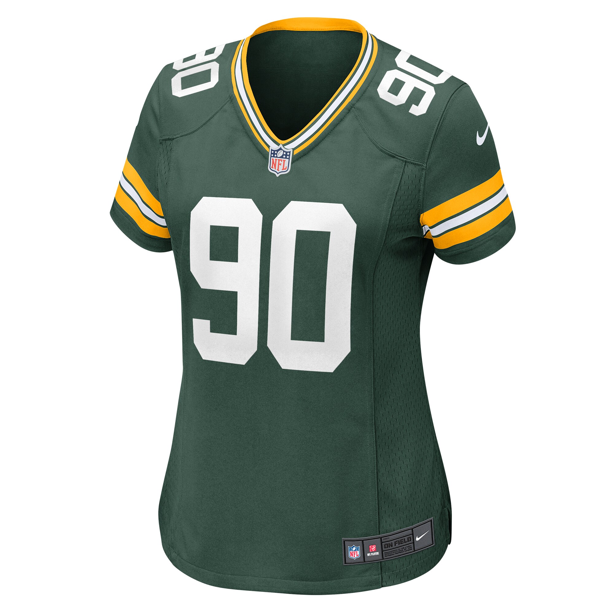Alternative view of Lukas Van Ness Green Bay Packers Game Jersey - Women's
